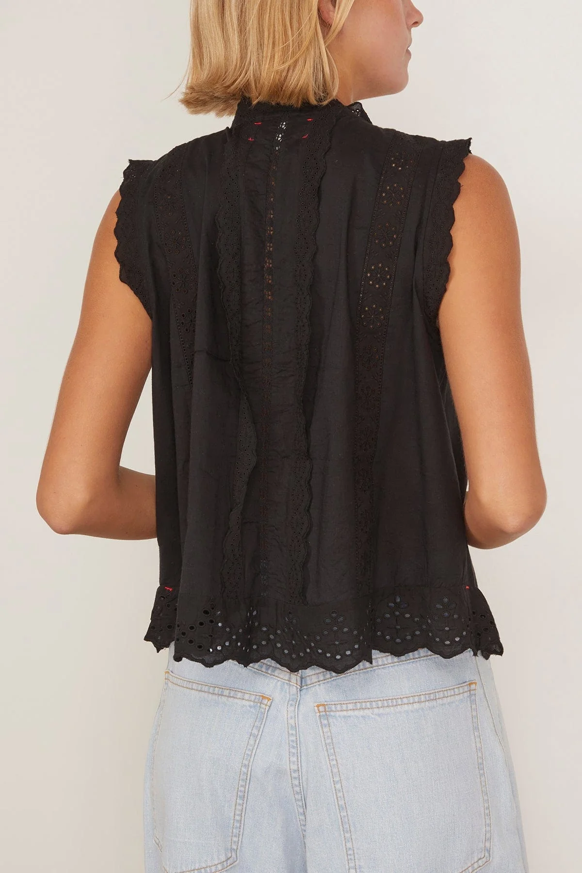 Lara Shirt in Black - Image 4