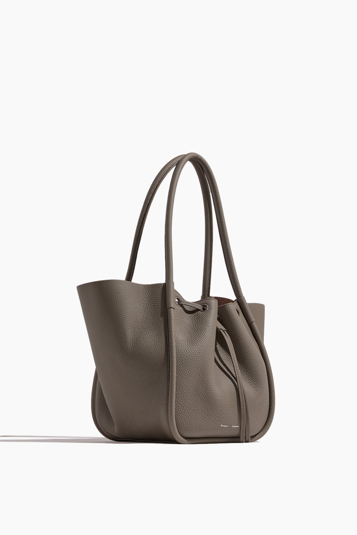 Large Ruched Tote in Slate - Image 3