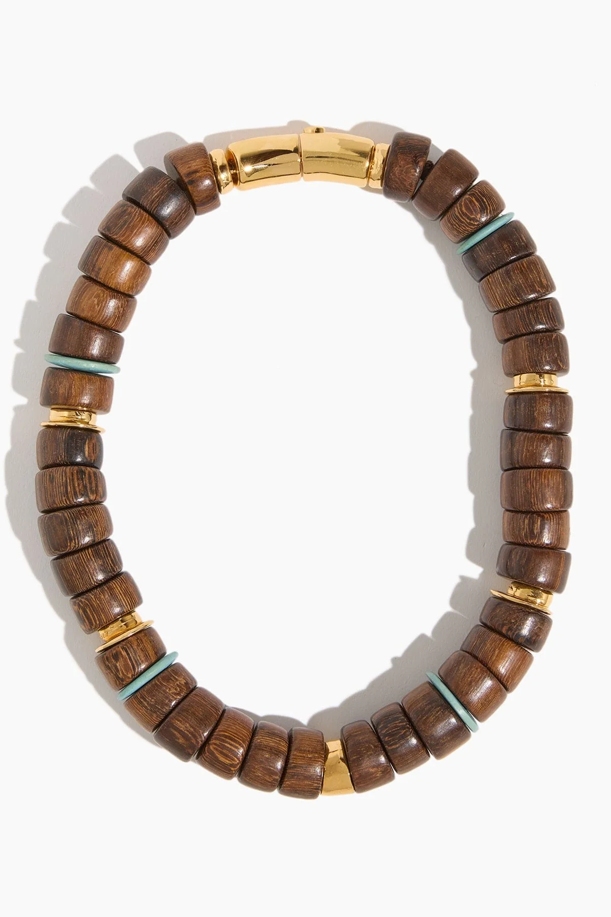 Las Palmas Collar in Brown - Image 3