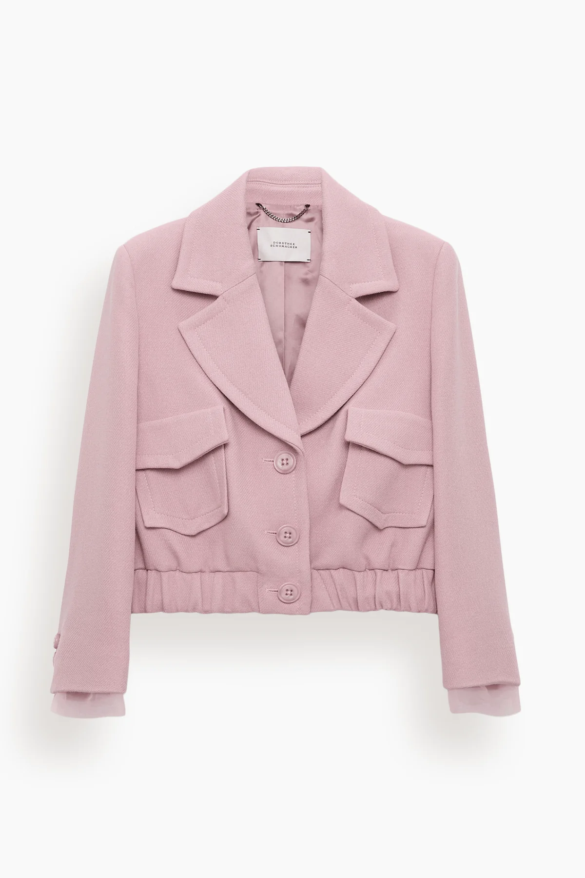 Layered Coolness Jacket in Lilac