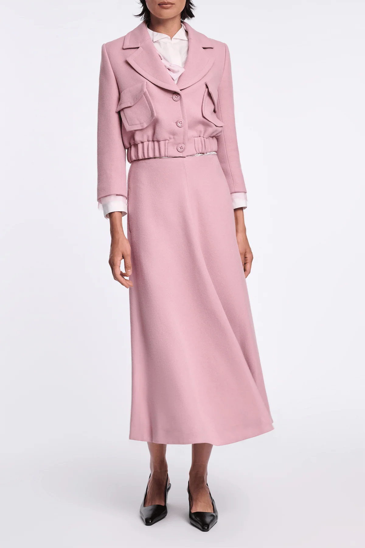 Layered Coolness Skirt in Lilac - Image 2