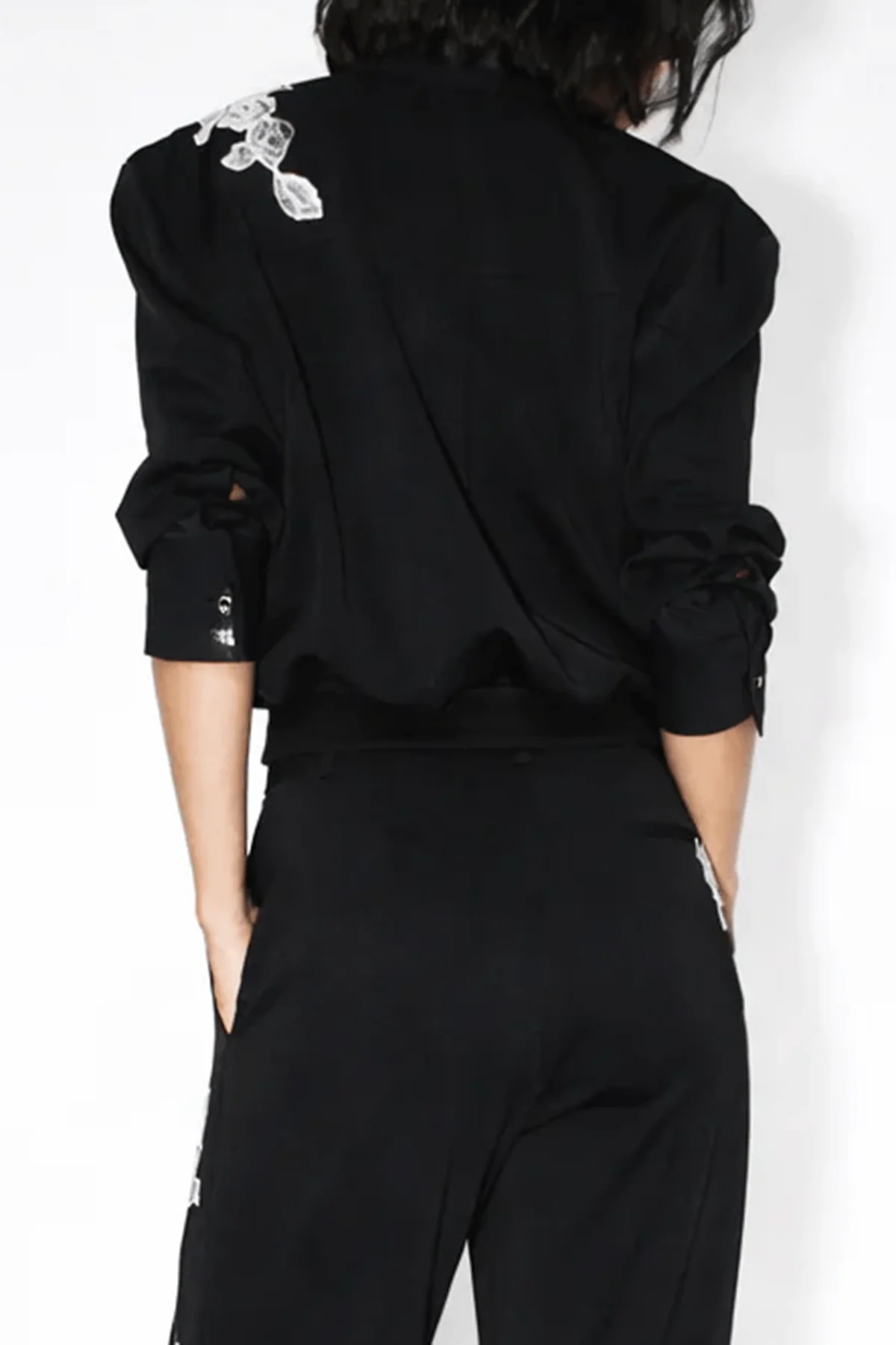 Lazlo Blouse in Black - Image 3