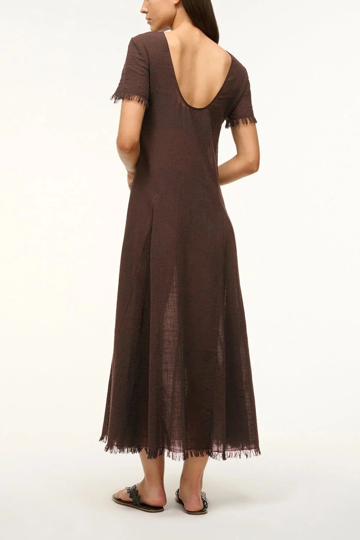 Le Havre Dress in Dark Chocolate - Image 4