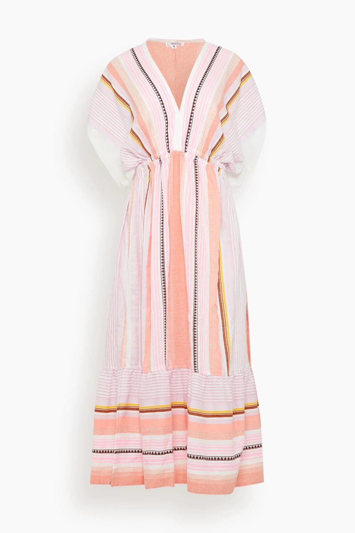 Leila Plunge Dress in Kiremiti Pink