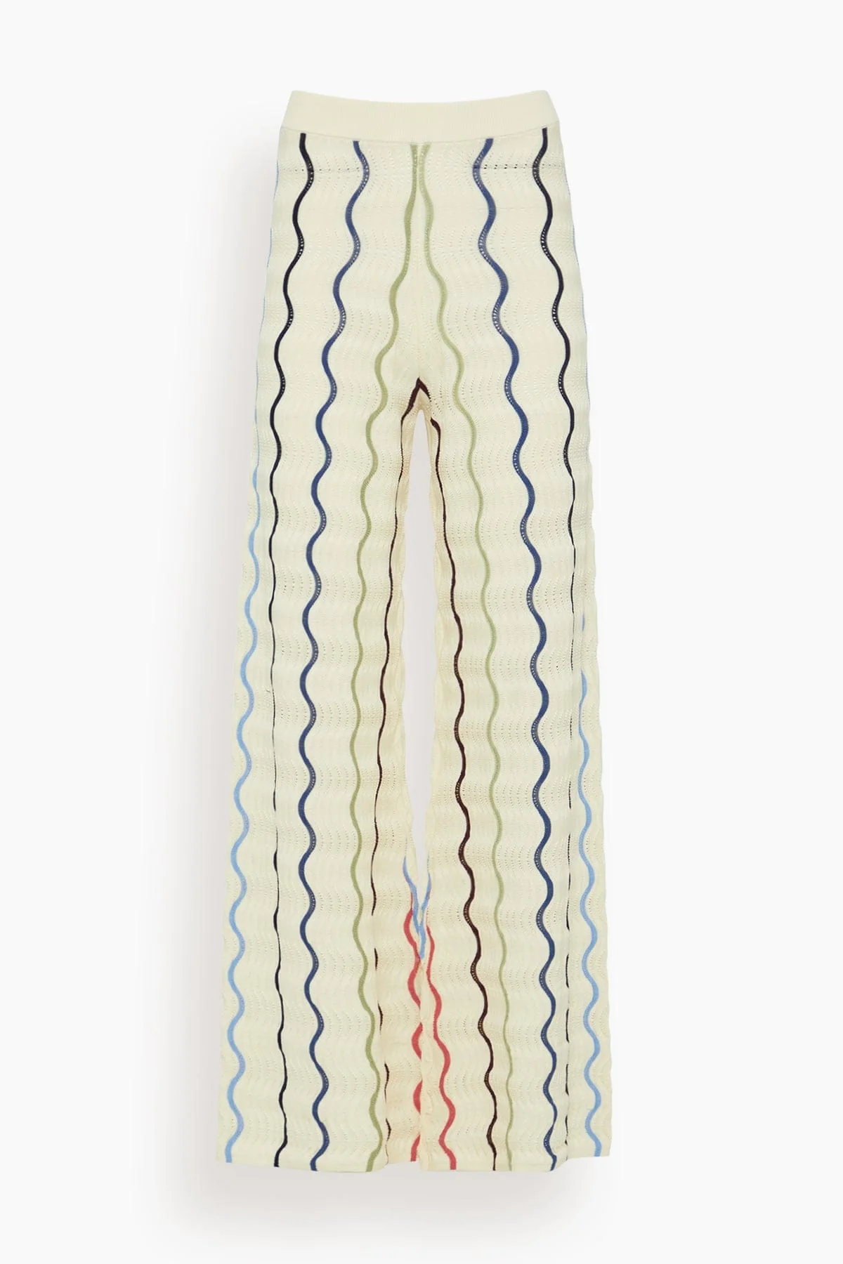 Lesley Knit Pant in Cream Multi
