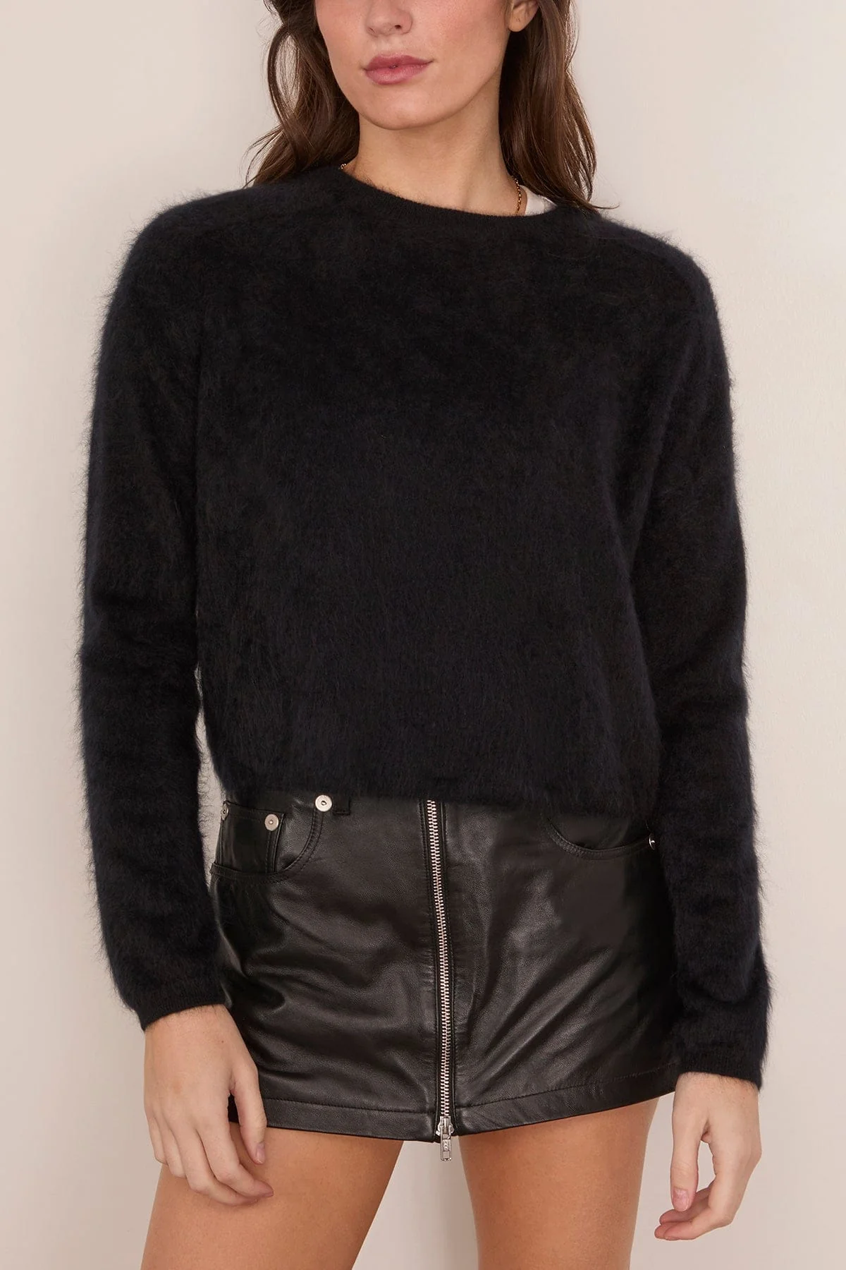Lexia Sweater in Black Brushed - Image 3