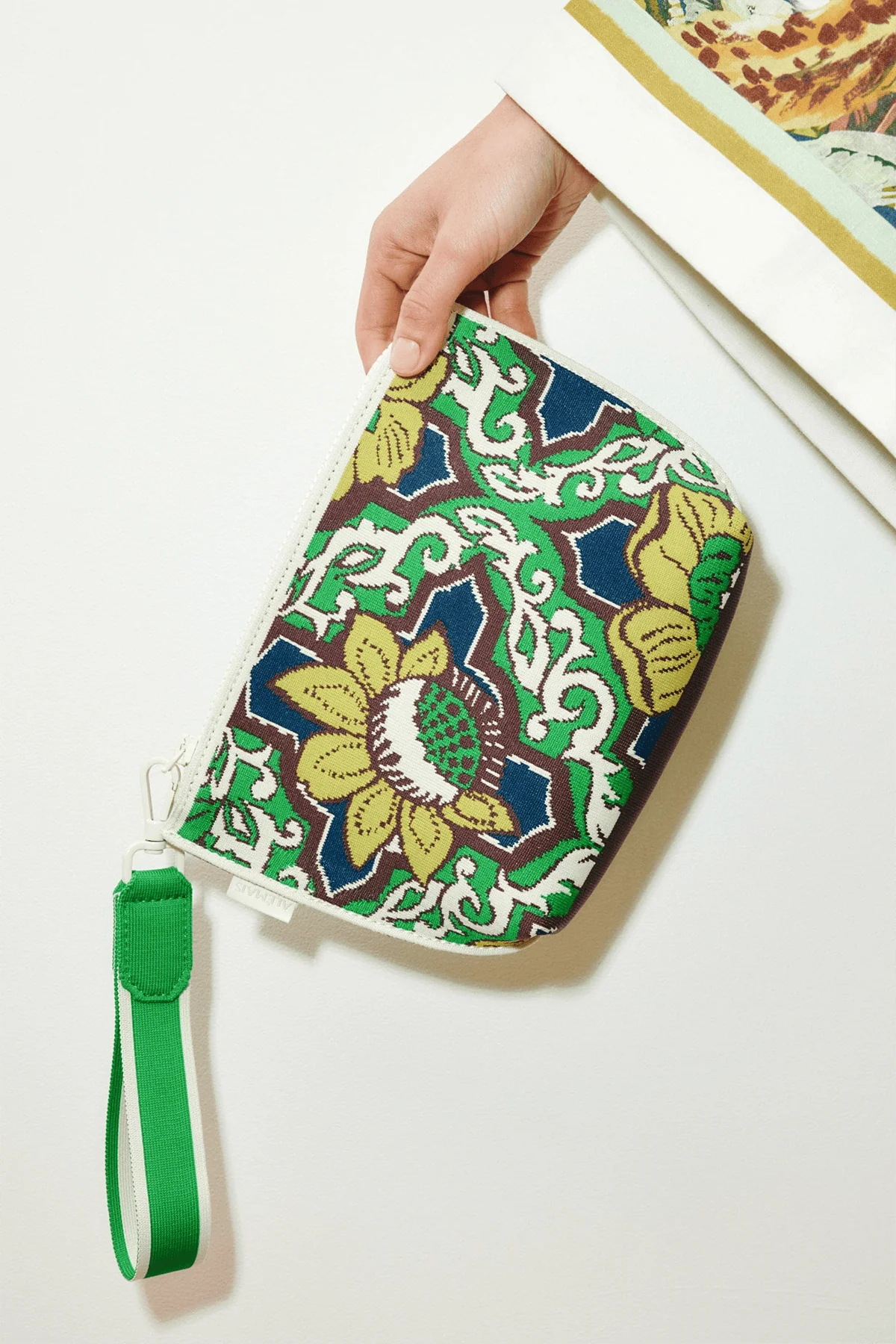 Liana Jacquard Pouch in Multi - Image 3