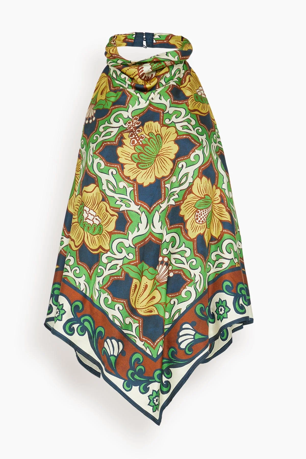 Liana Silk Top in Multi