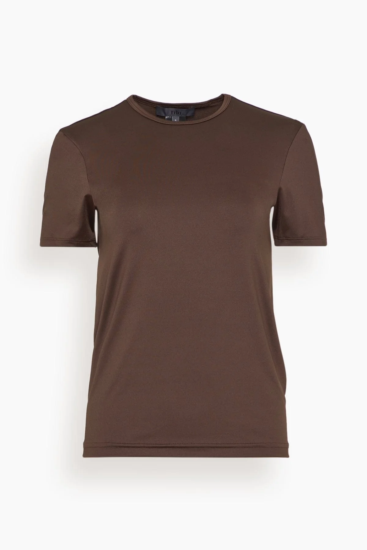 Light Weight Tech Short Sleeve T in Hickory Brown