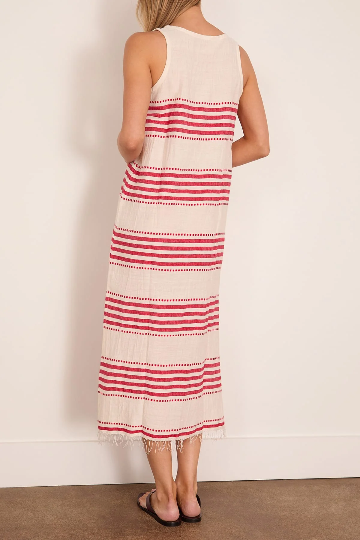 Lilian Tank Dress in Eshe Red - Image 4