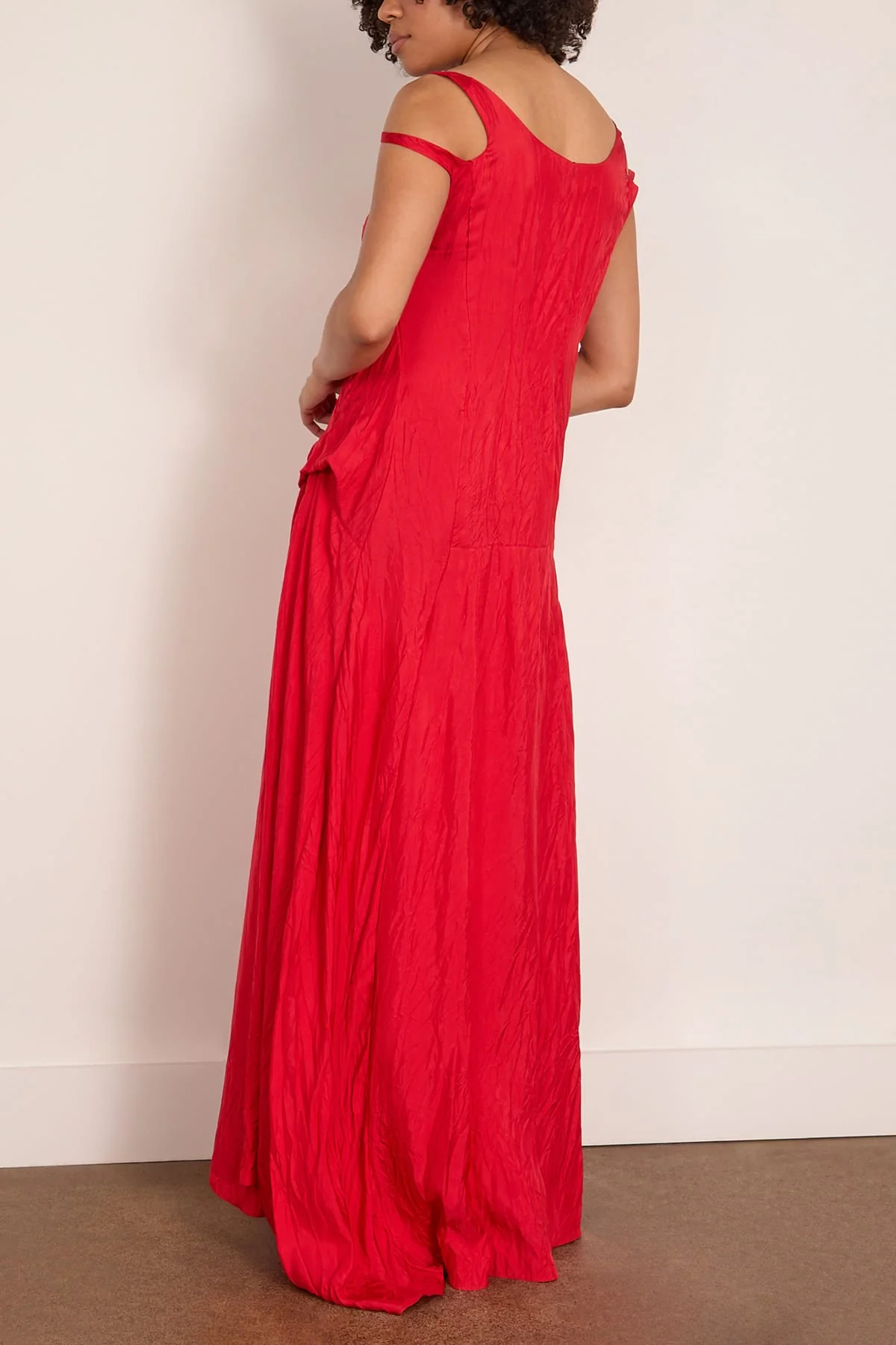 Long Dress in Red Fire - Image 4