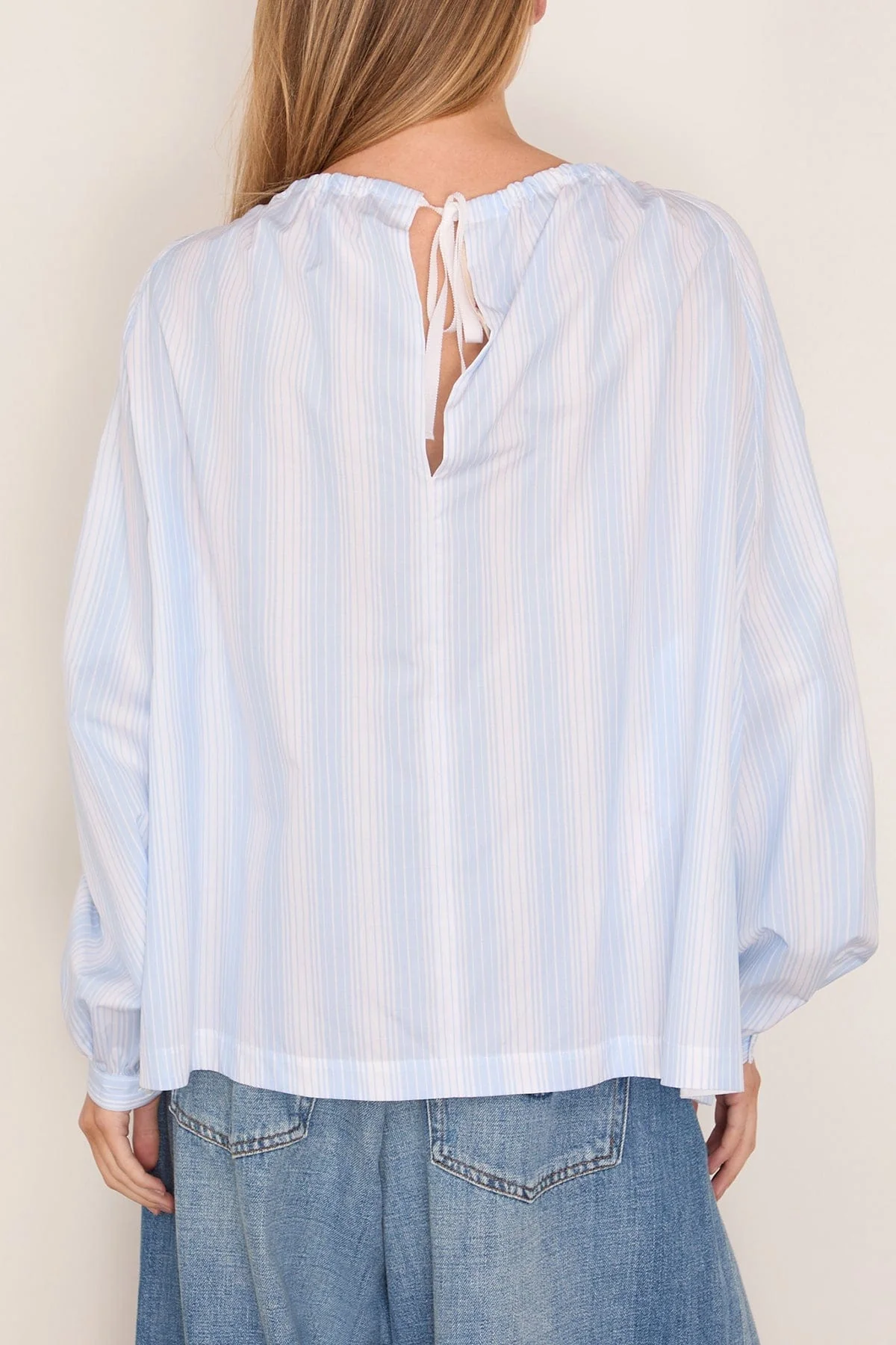 Long Sleeve Top in Light Blue - Image 4