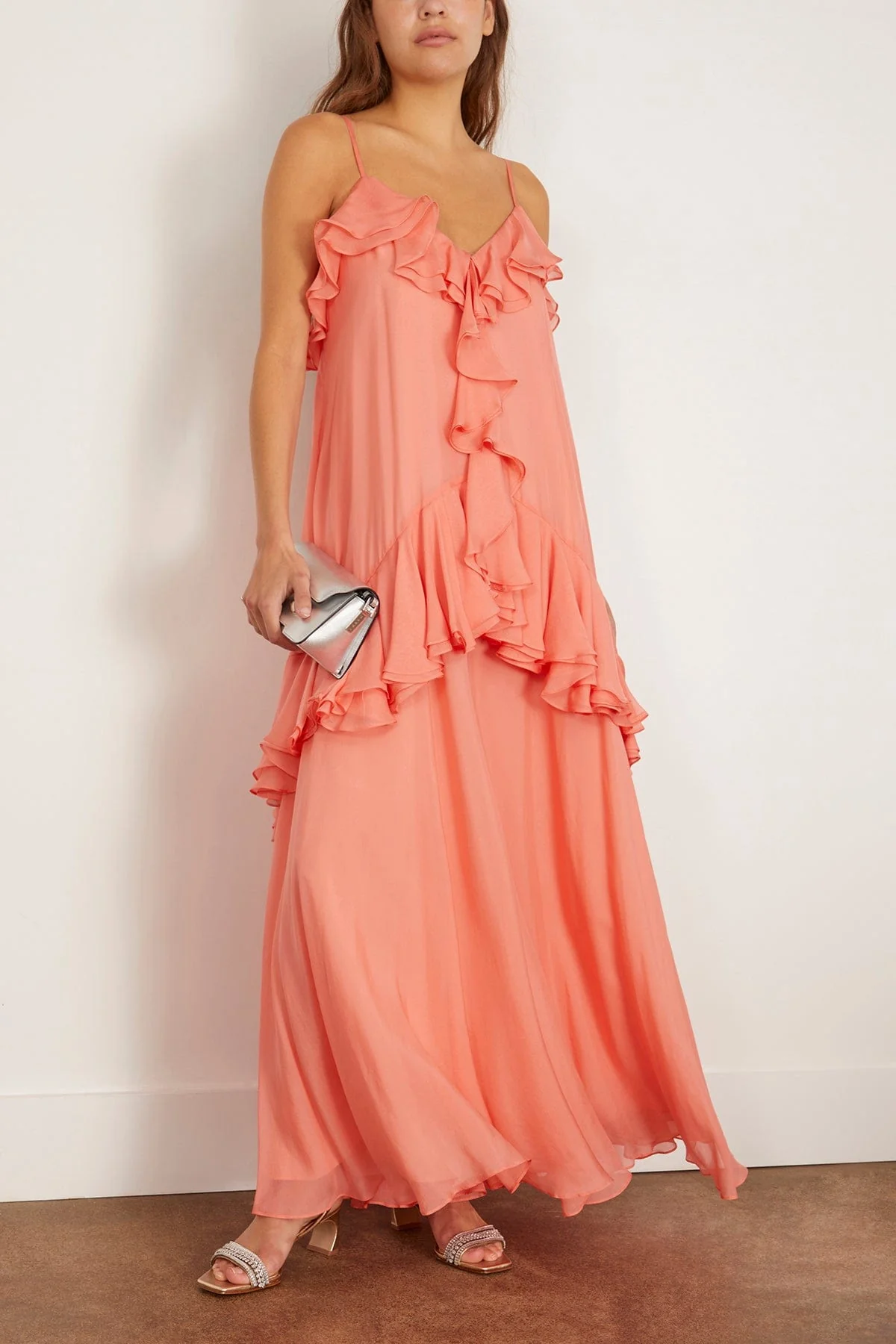 Lucy Dress in Guava - Image 3