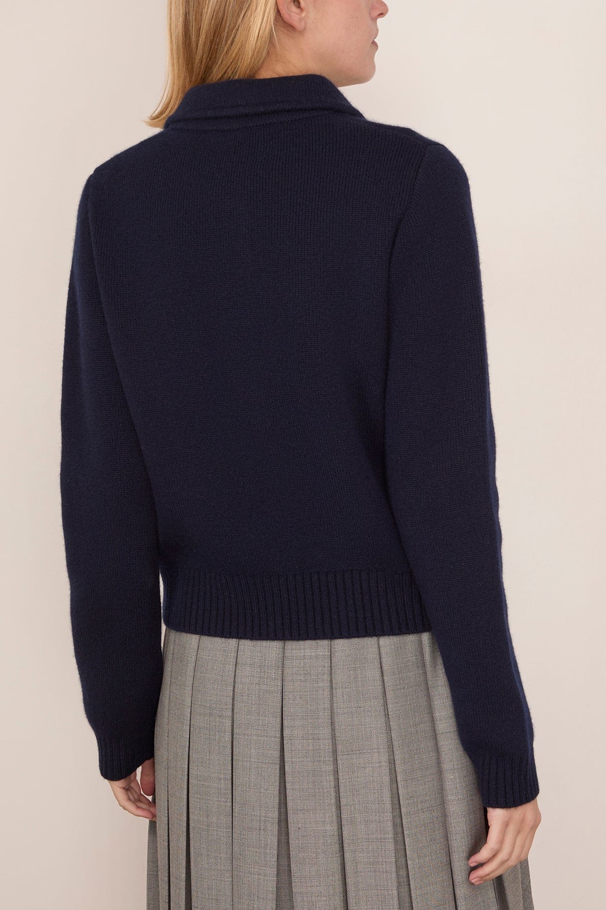Lynna Cardigan Jacket in Navy - Image 4