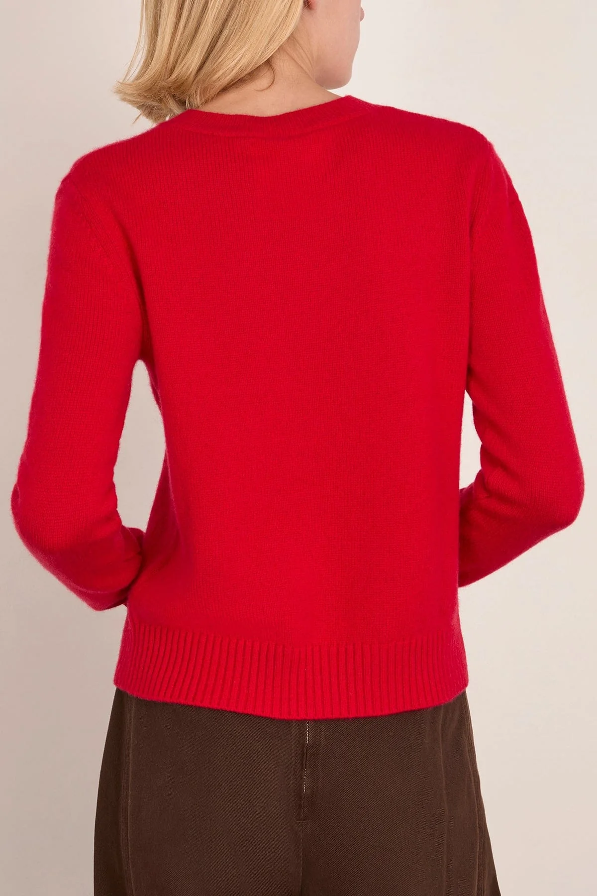 Mable Sweater in Goji Berry - Image 4