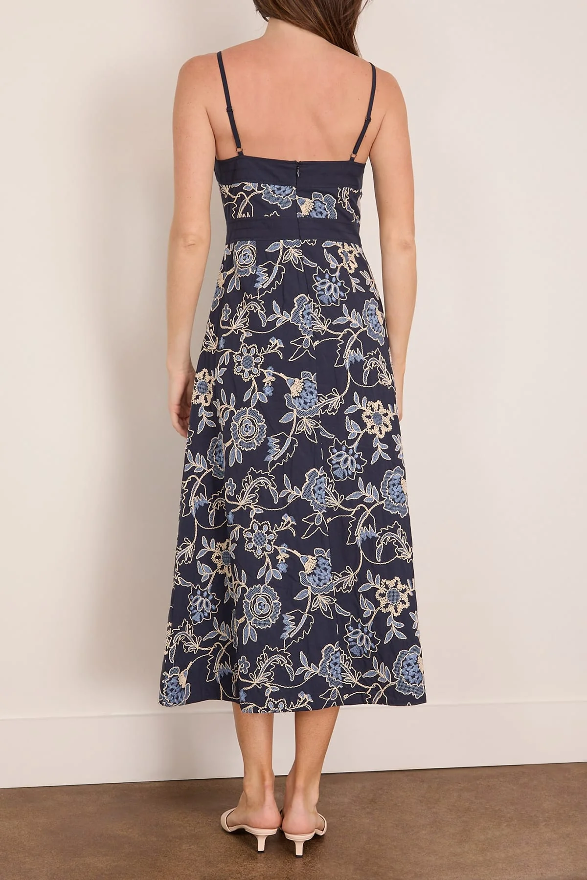 Madden Dress in Maritime Blue Multi - Image 4