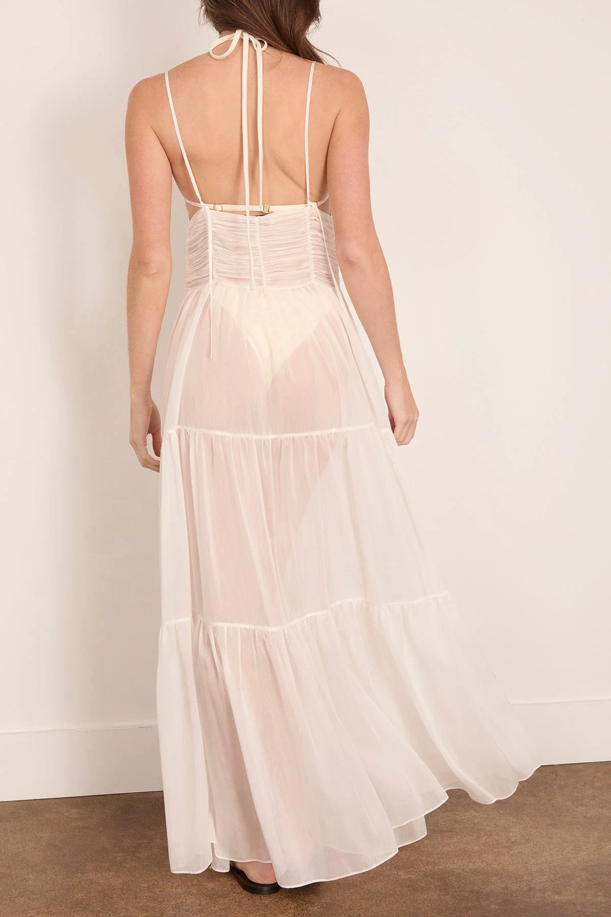 Maeve Dress in White - Image 4