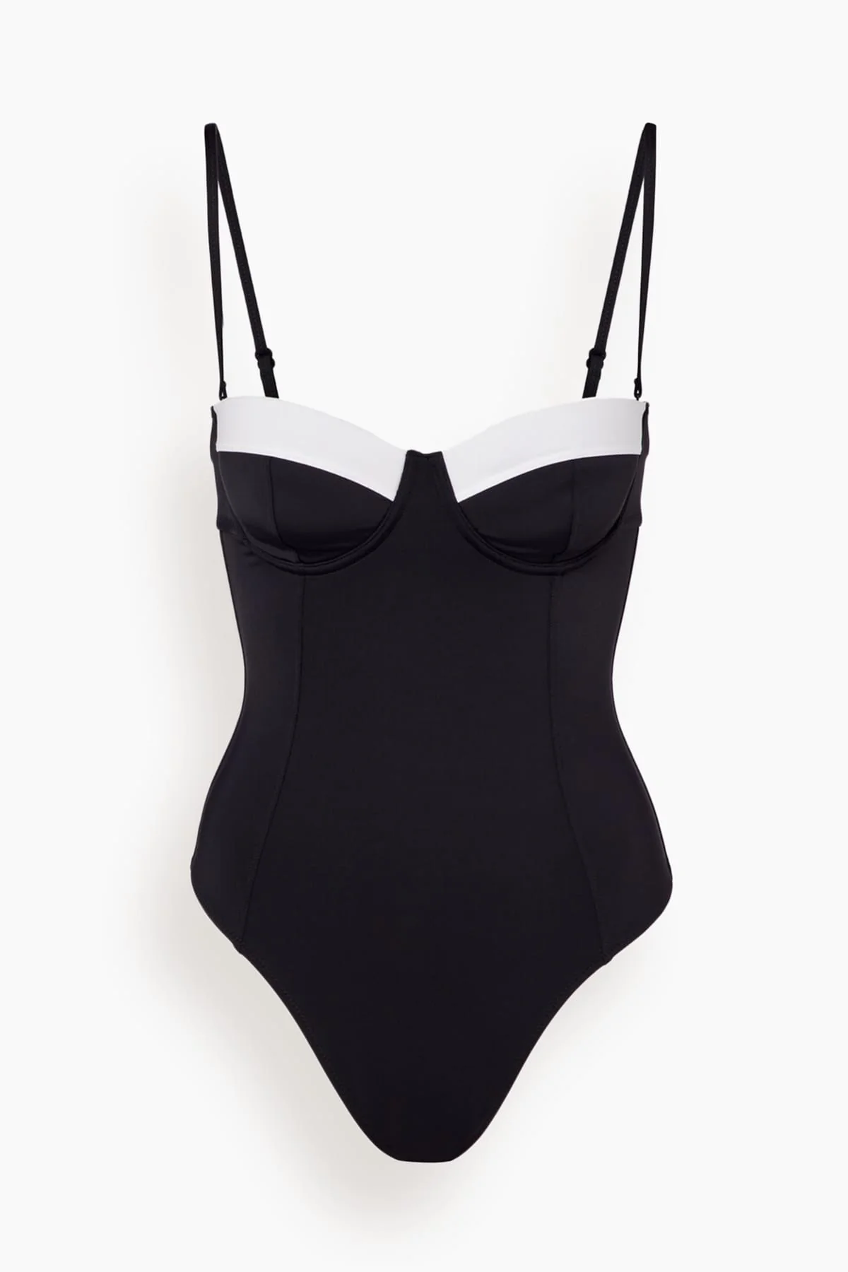 Maeve One Piece in Black/White