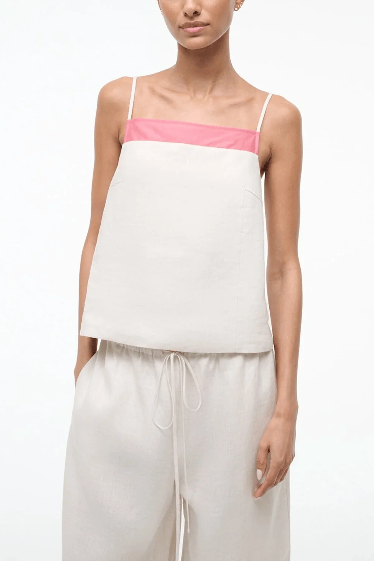 Maisie Linen Top Blush Canyon - Image 3