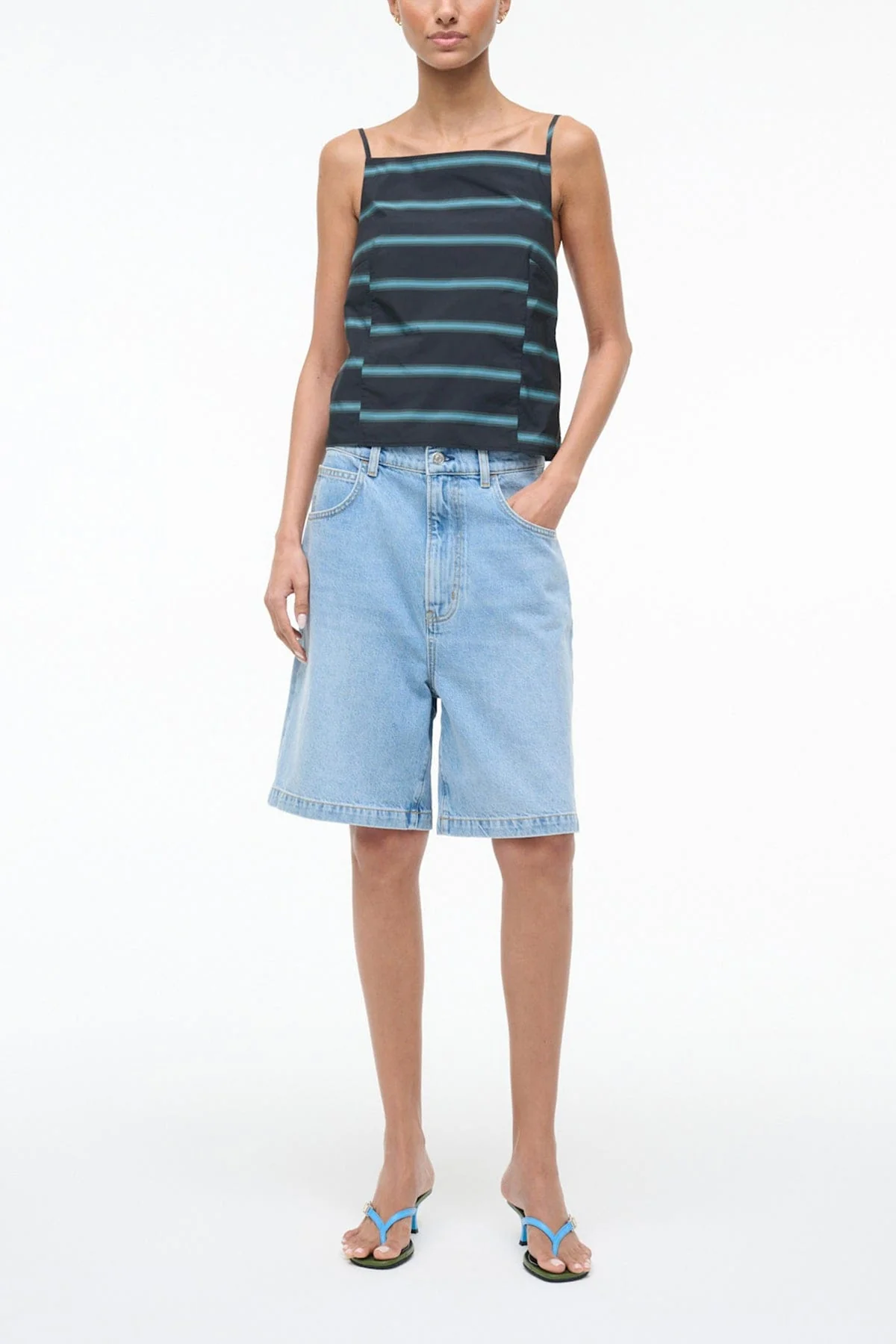 Maisie Top in Venice Stripe - Image 2