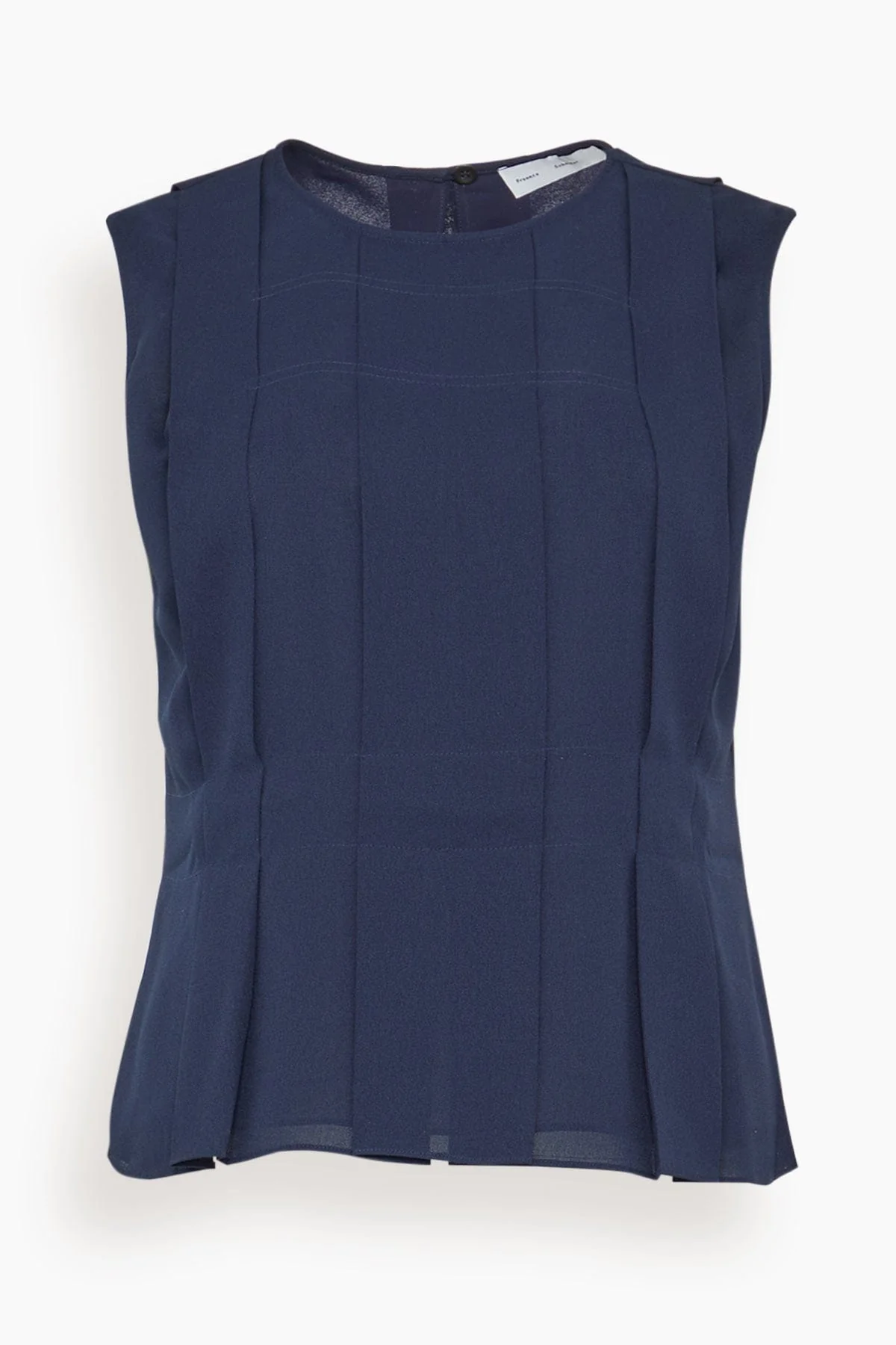 Makayla Top in Open Weave Flou Navy