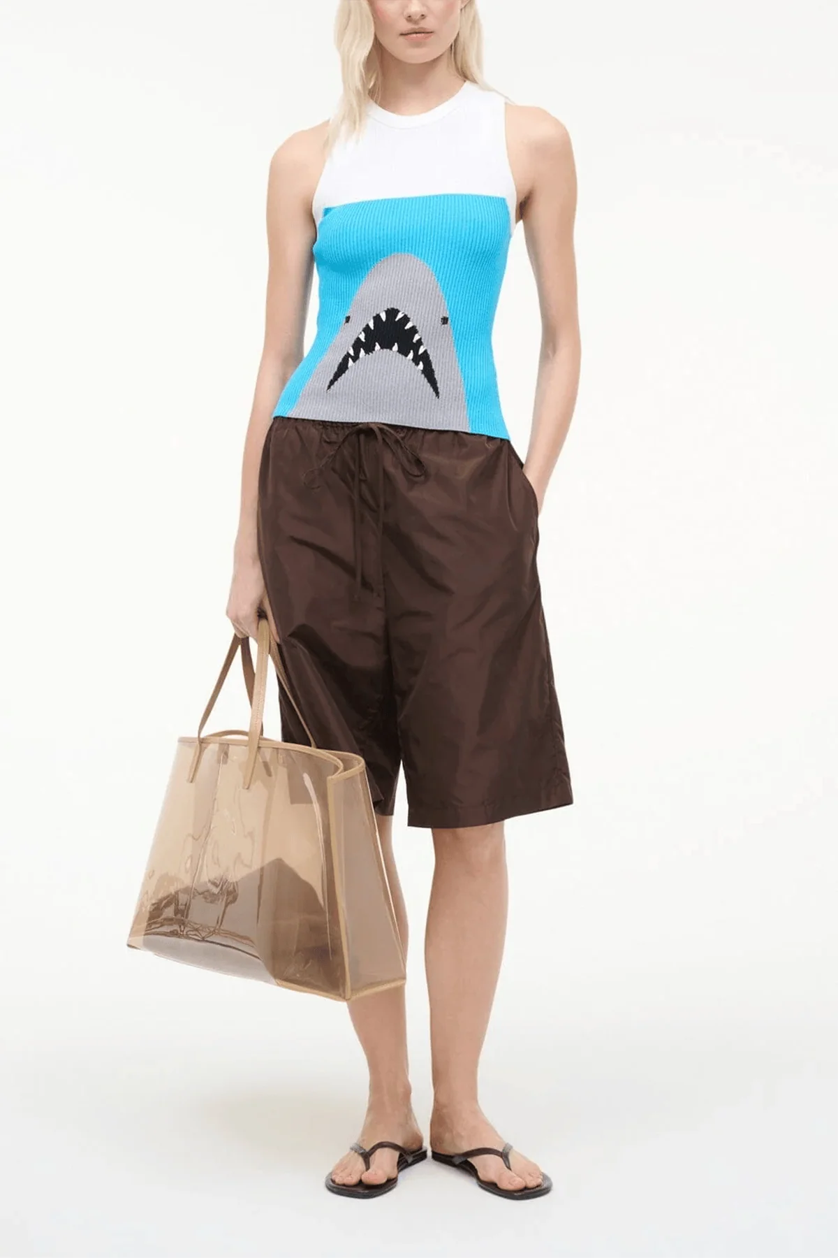 Malia Tank in Great White - Image 2