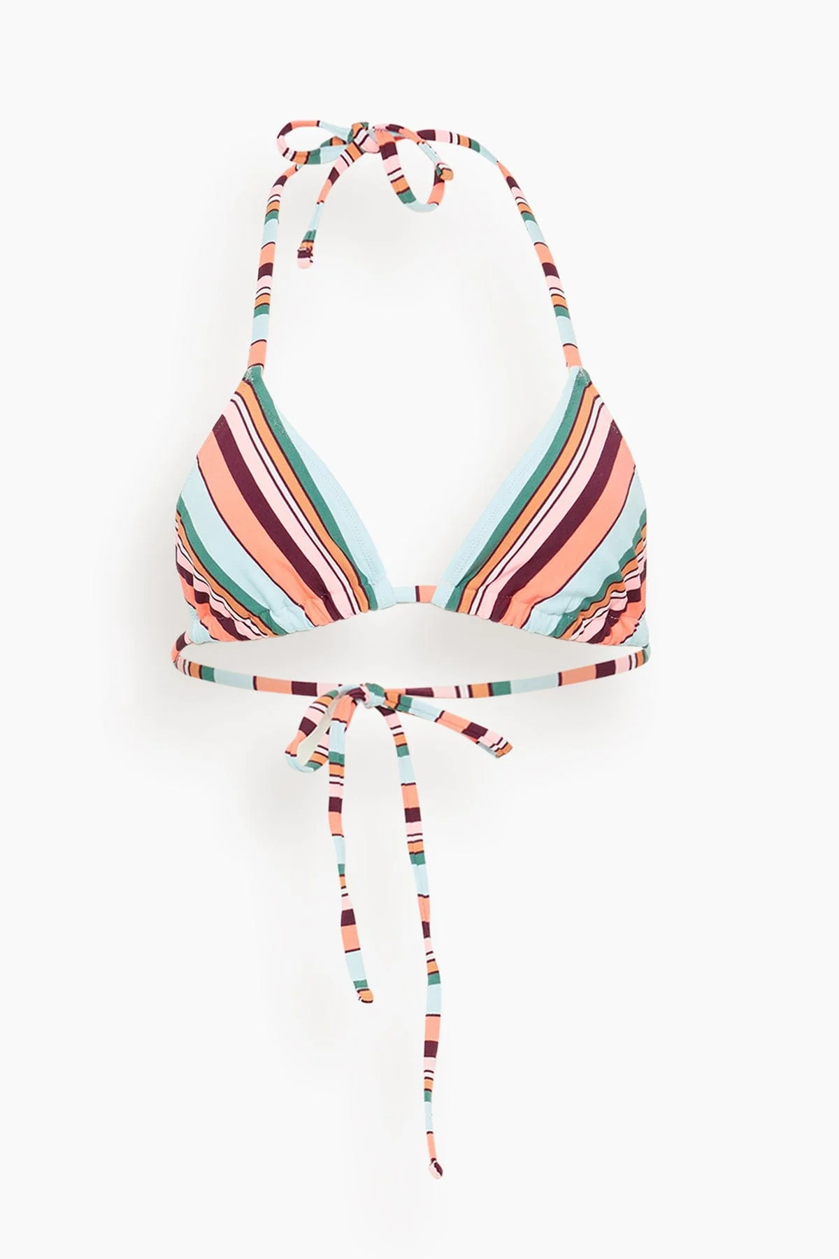 Malia Triangle Top in Poppy Sunset