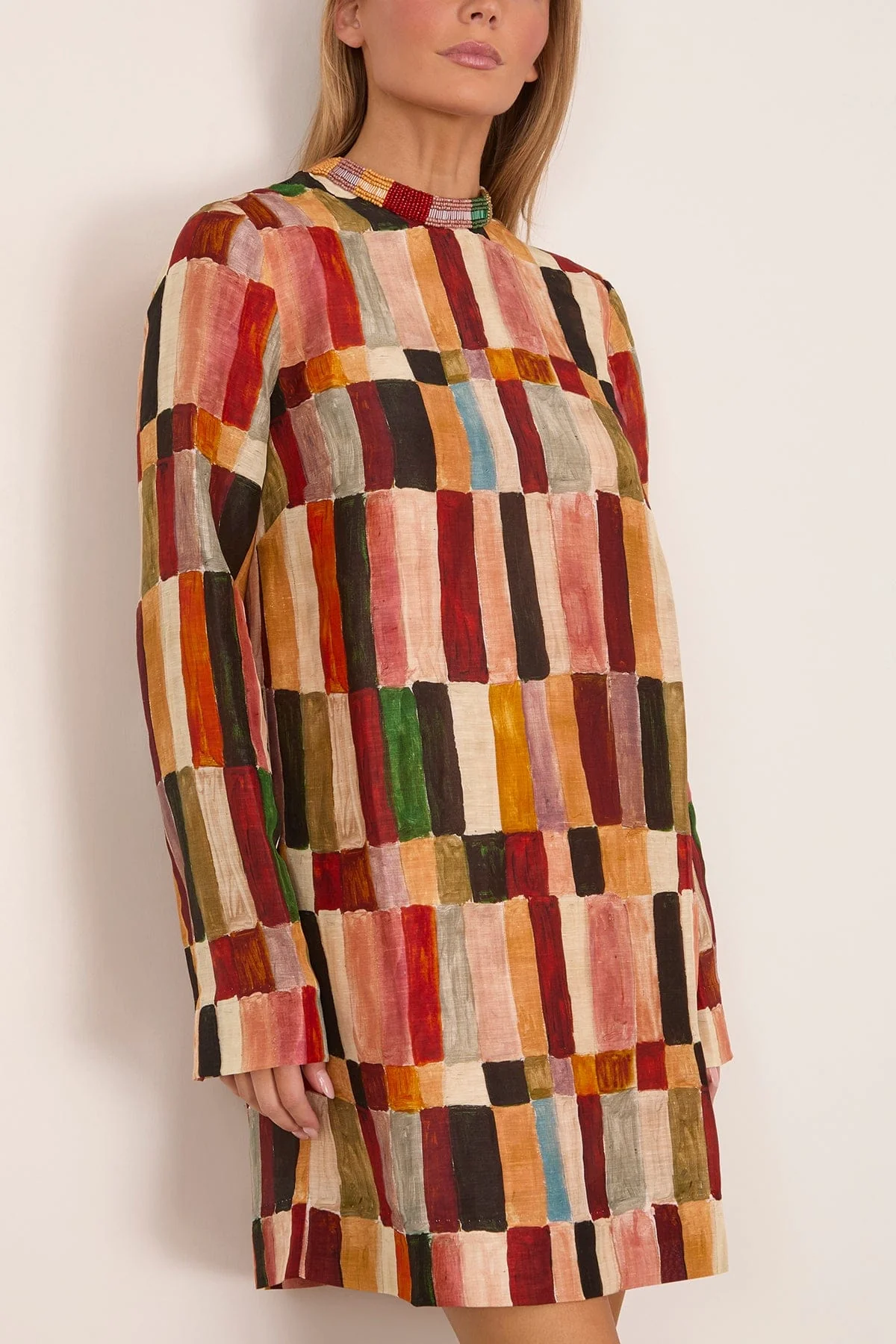 Marjorelle Mini Dress in Multi - Image 3