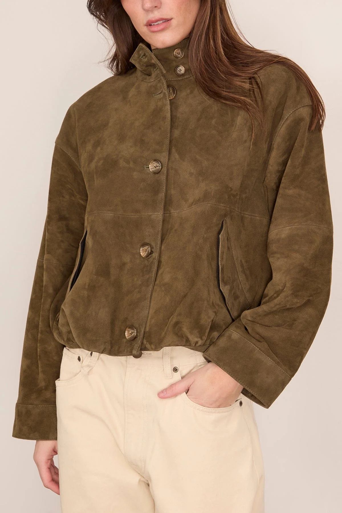 Marley Jacket in Ivy - Image 3