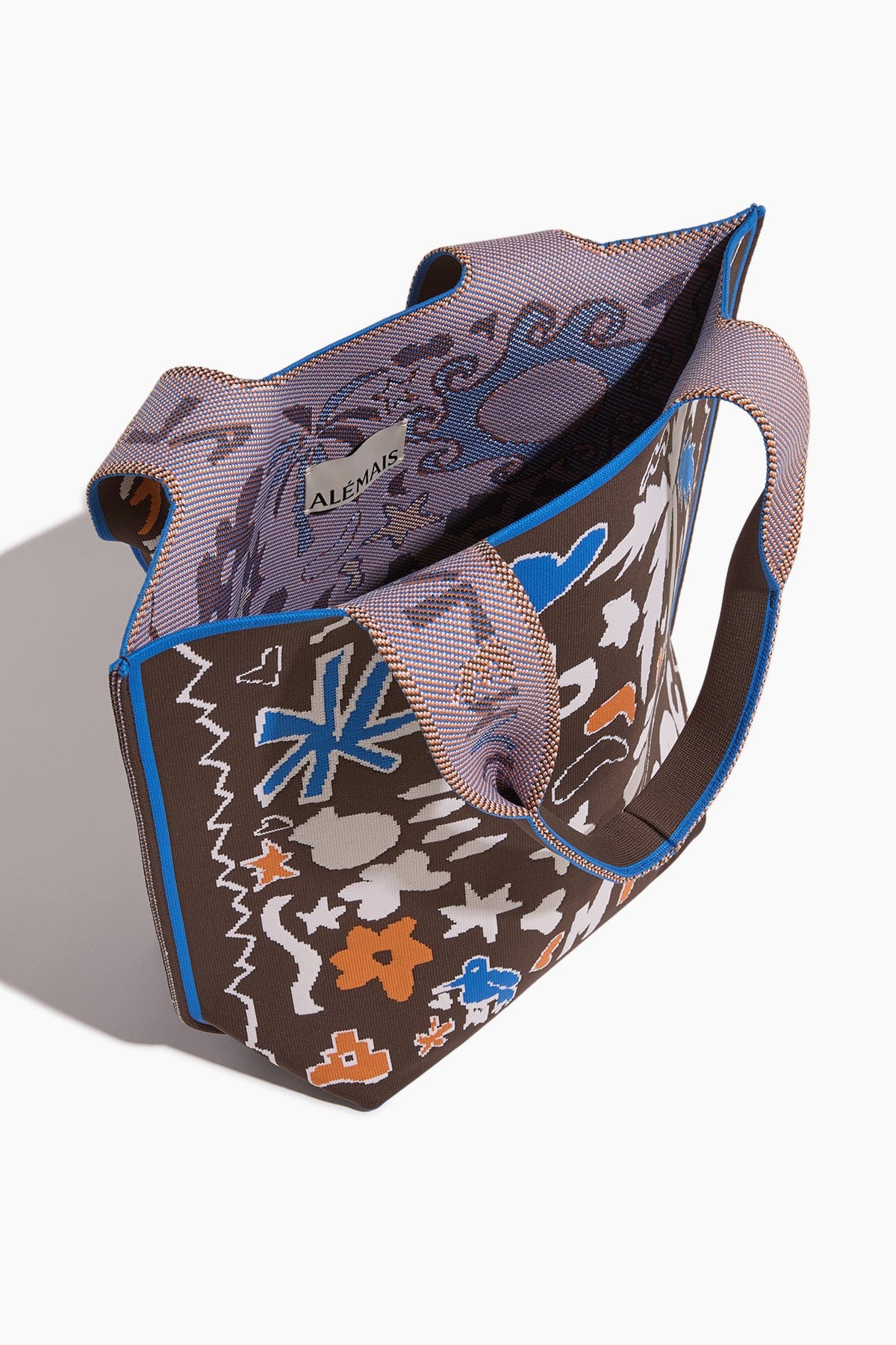 Maroc Jacquard Shopper Tote in Multi - Image 4