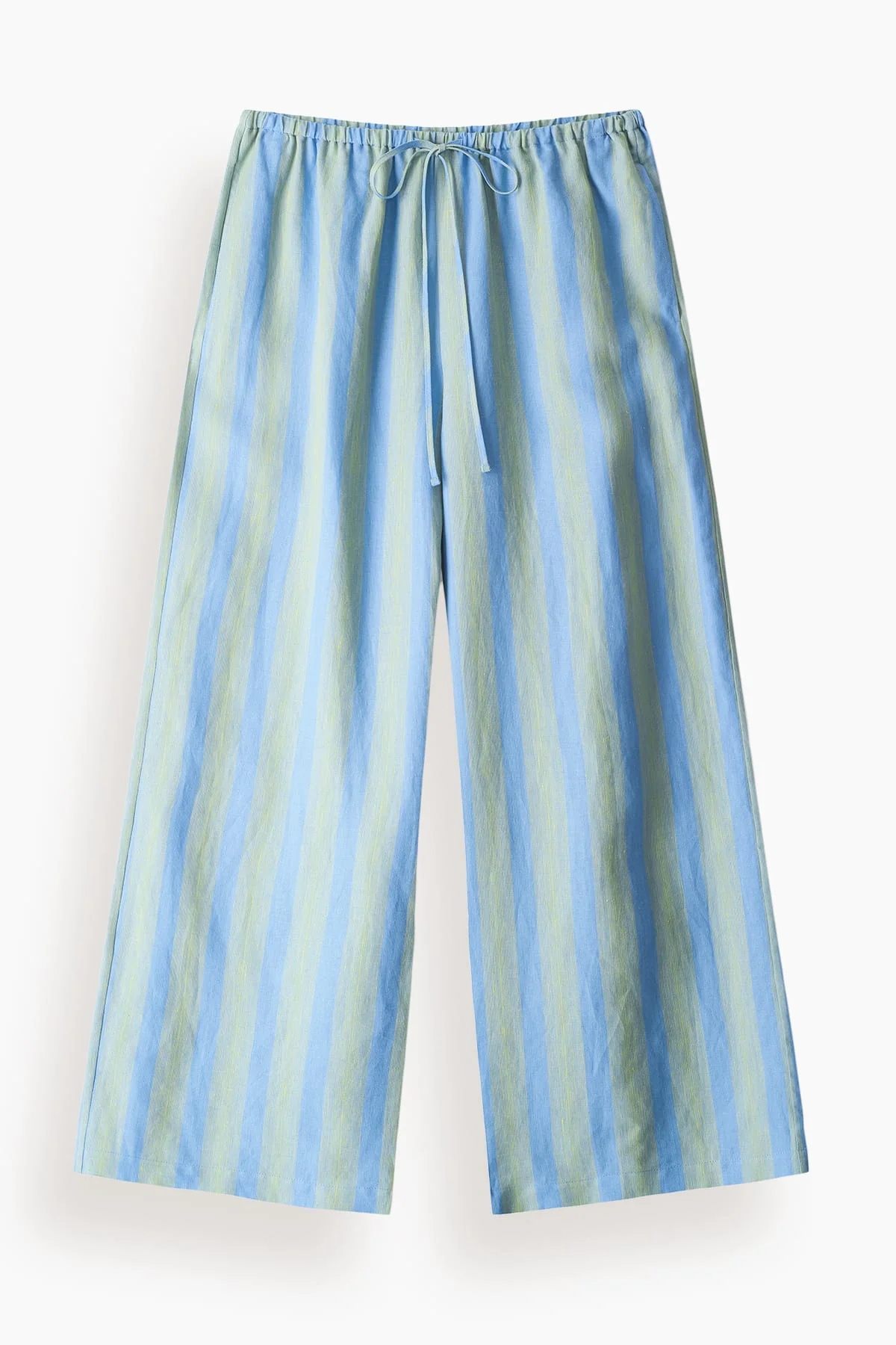 Mateo Linen Pant in Seaport Stripe