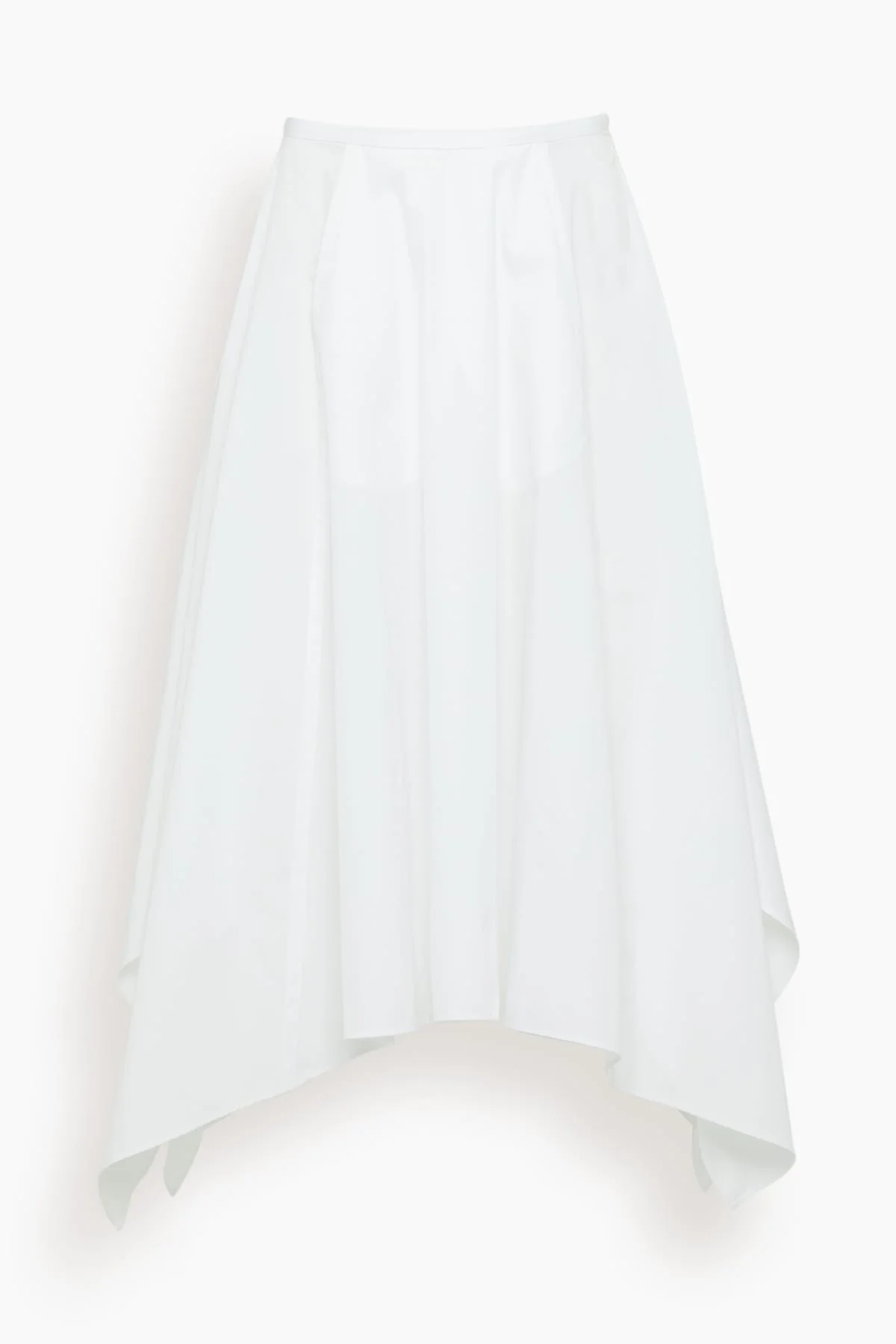 Matinee Cotton Skirt in White