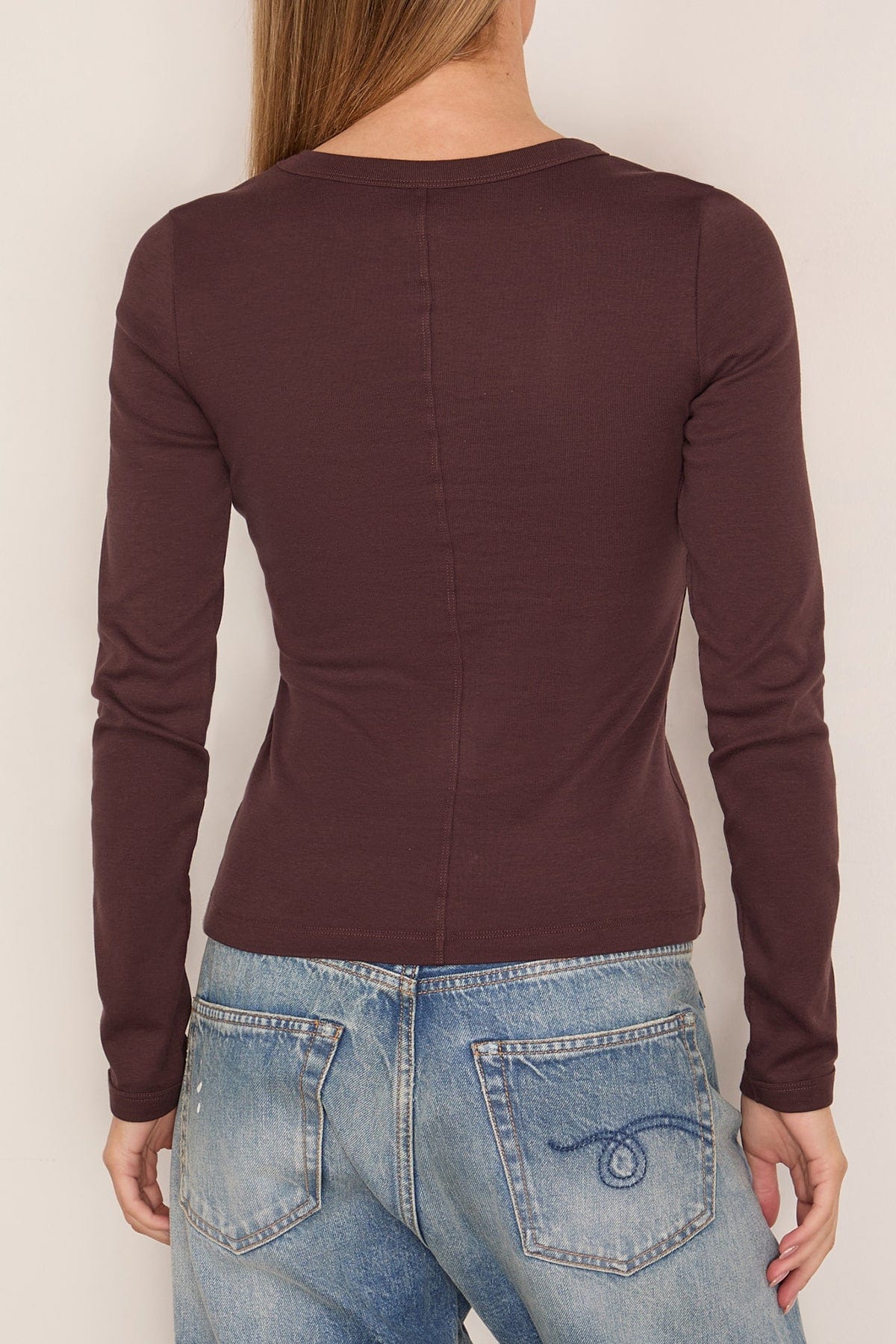 Max Tee in Choco Plum - Image 4