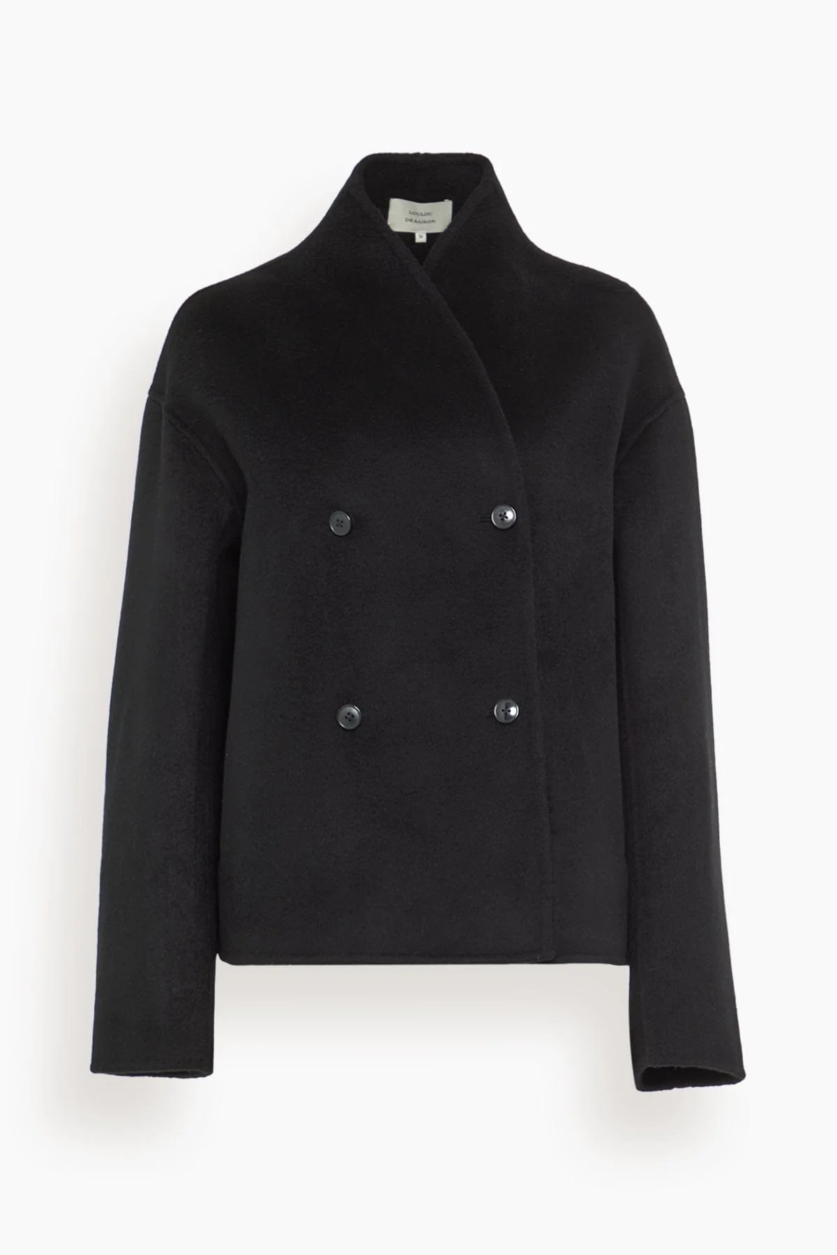 Meyer Double Breasted Jacket in Black