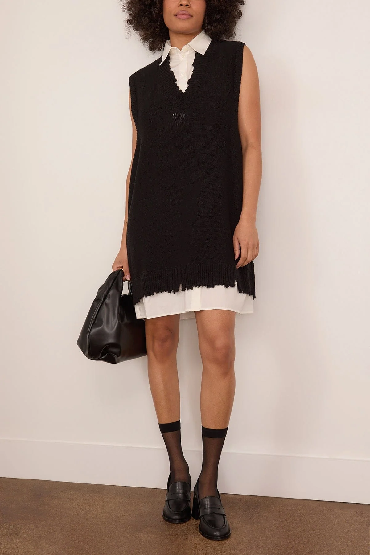 Mini Dress in Black - Image 2