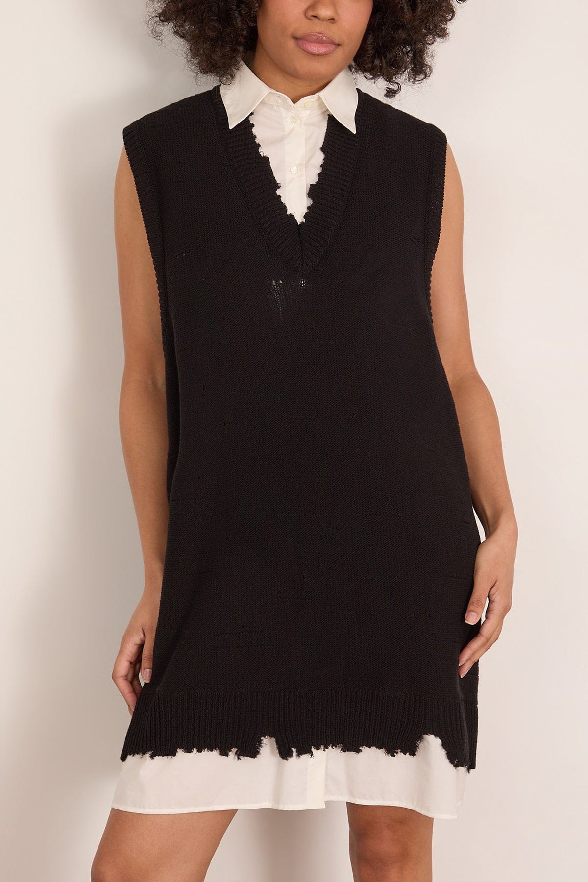 Mini Dress in Black - Image 3