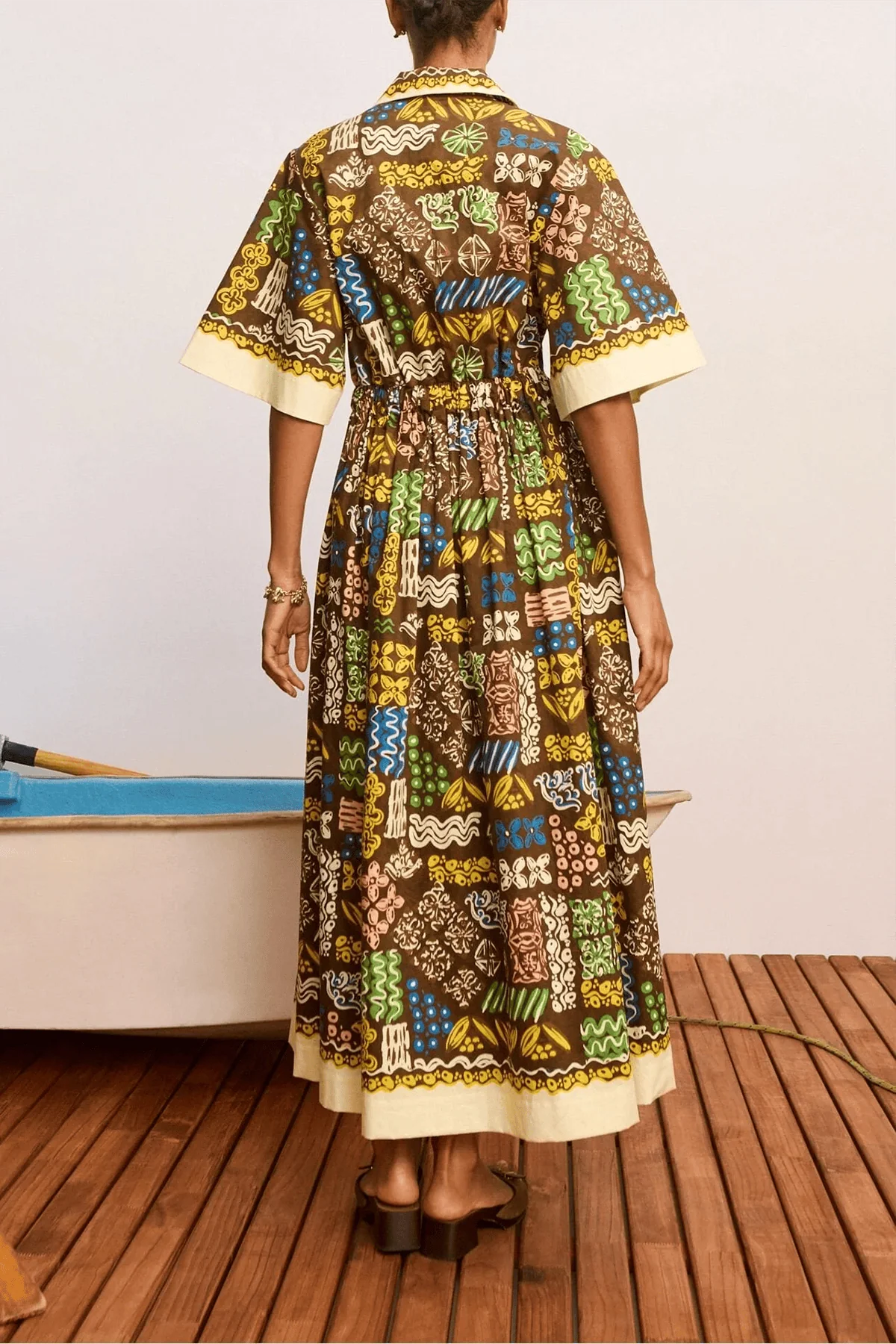 Minnie Shirtdress in Multi - Image 4