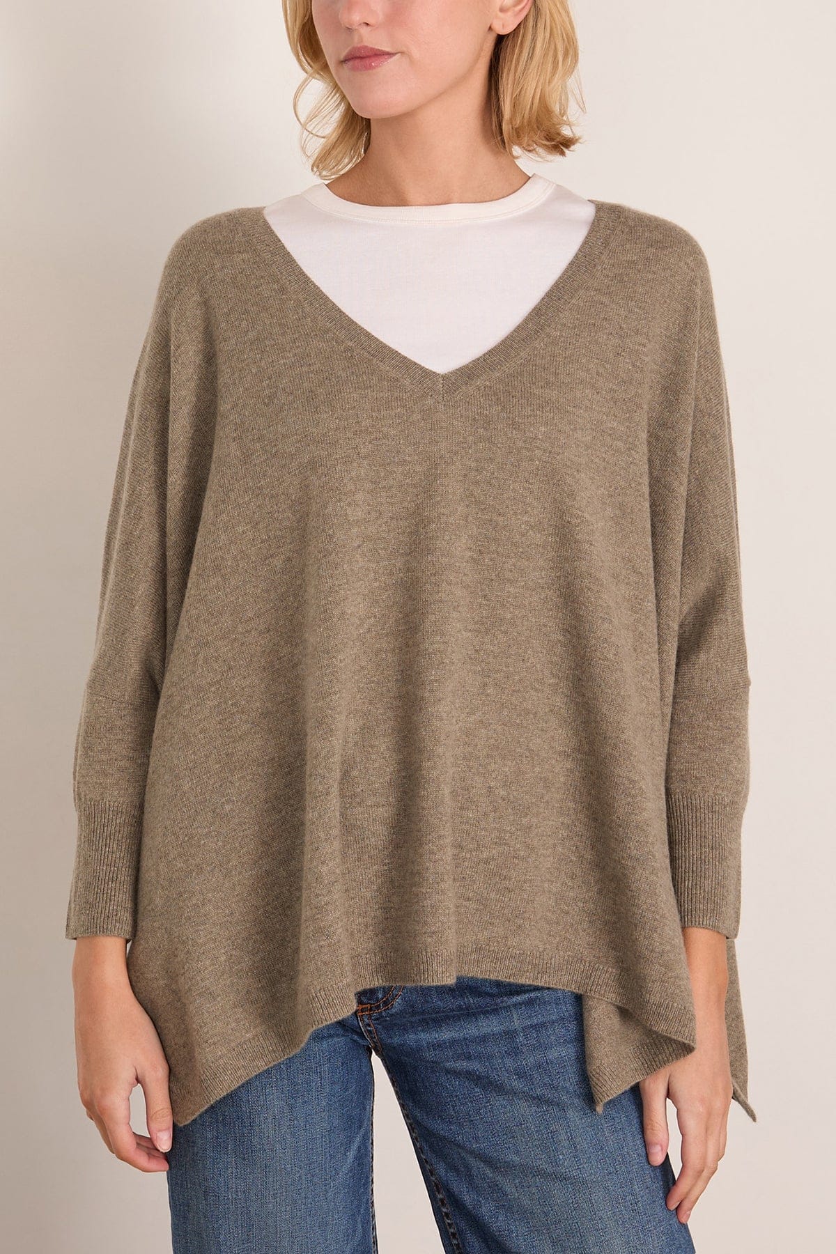 Minnie Sweater in Kaki Chine - Image 3