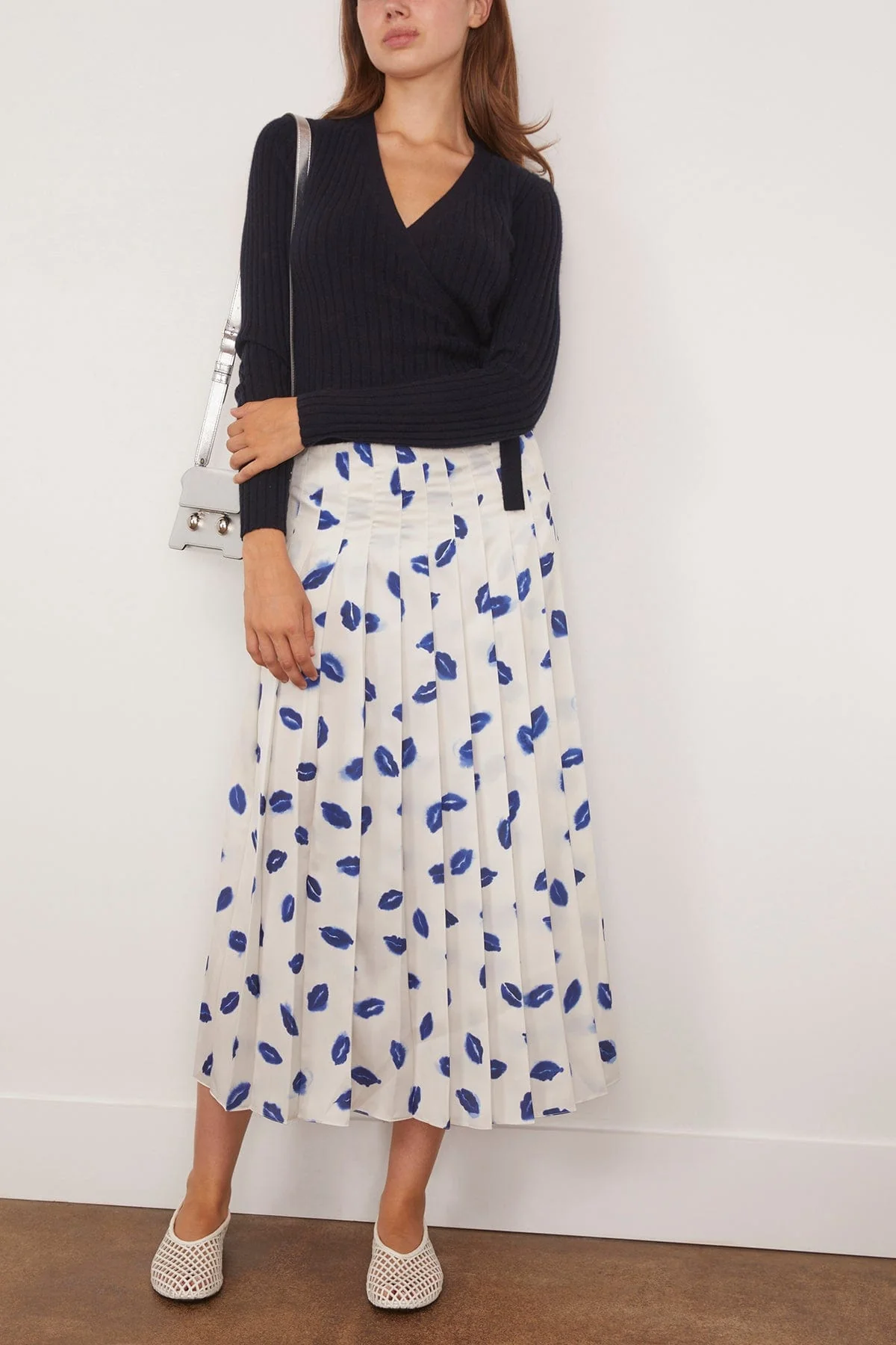 Monti Skirt in Berry Blue Kisses - Image 2