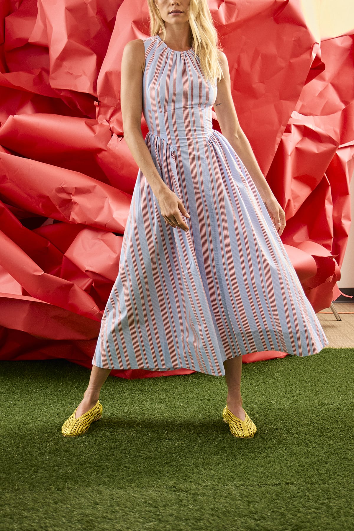 Nantucket Dress in Seaside Stripe - Image 2