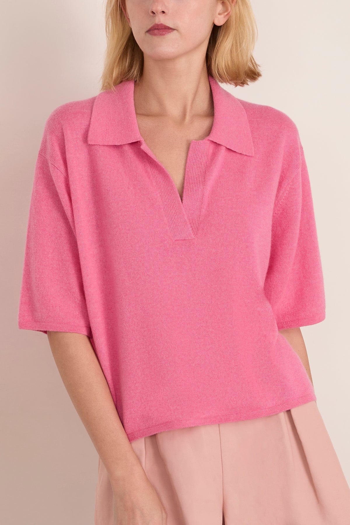 Neela T-Shirt in Sakura Pink - Image 3