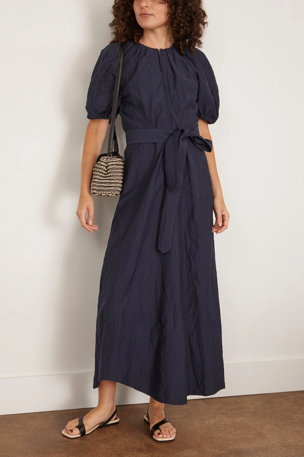 Neli Maxi Dress in Navy - Image 2