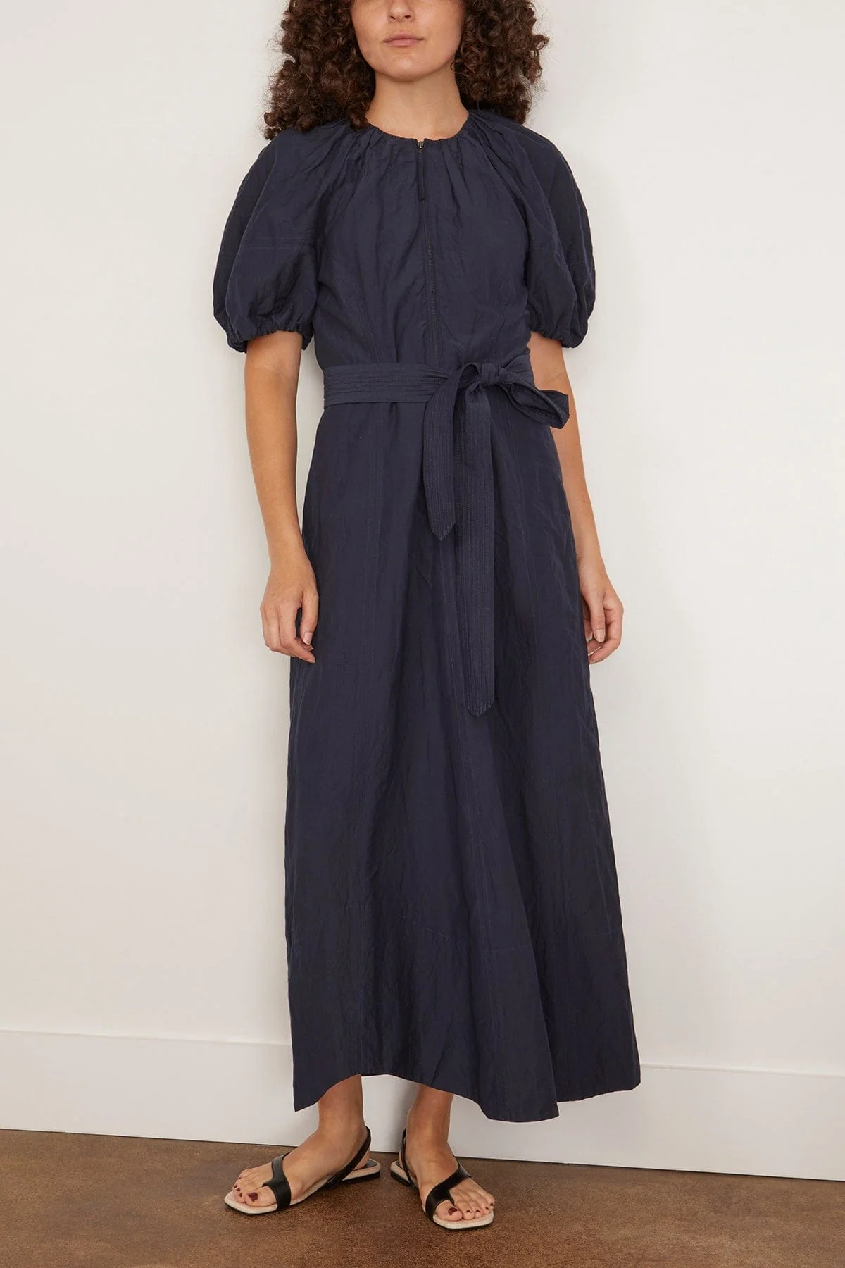 Neli Maxi Dress in Navy - Image 3