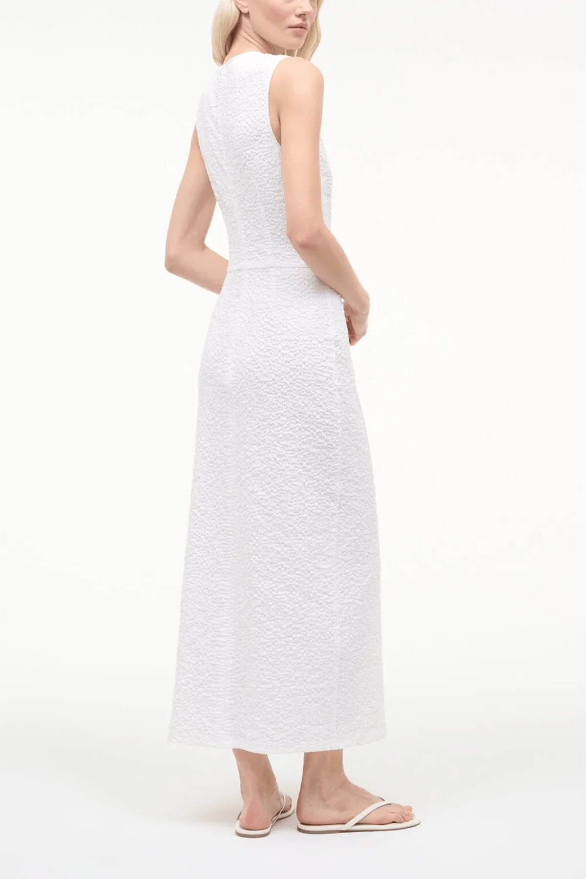 Nema Dress in White - Image 4
