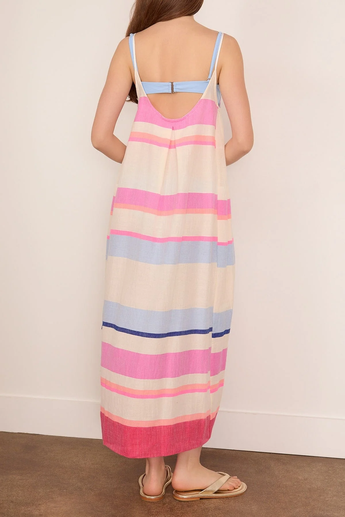 Nia Slip Dress in Desita Pink - Image 4