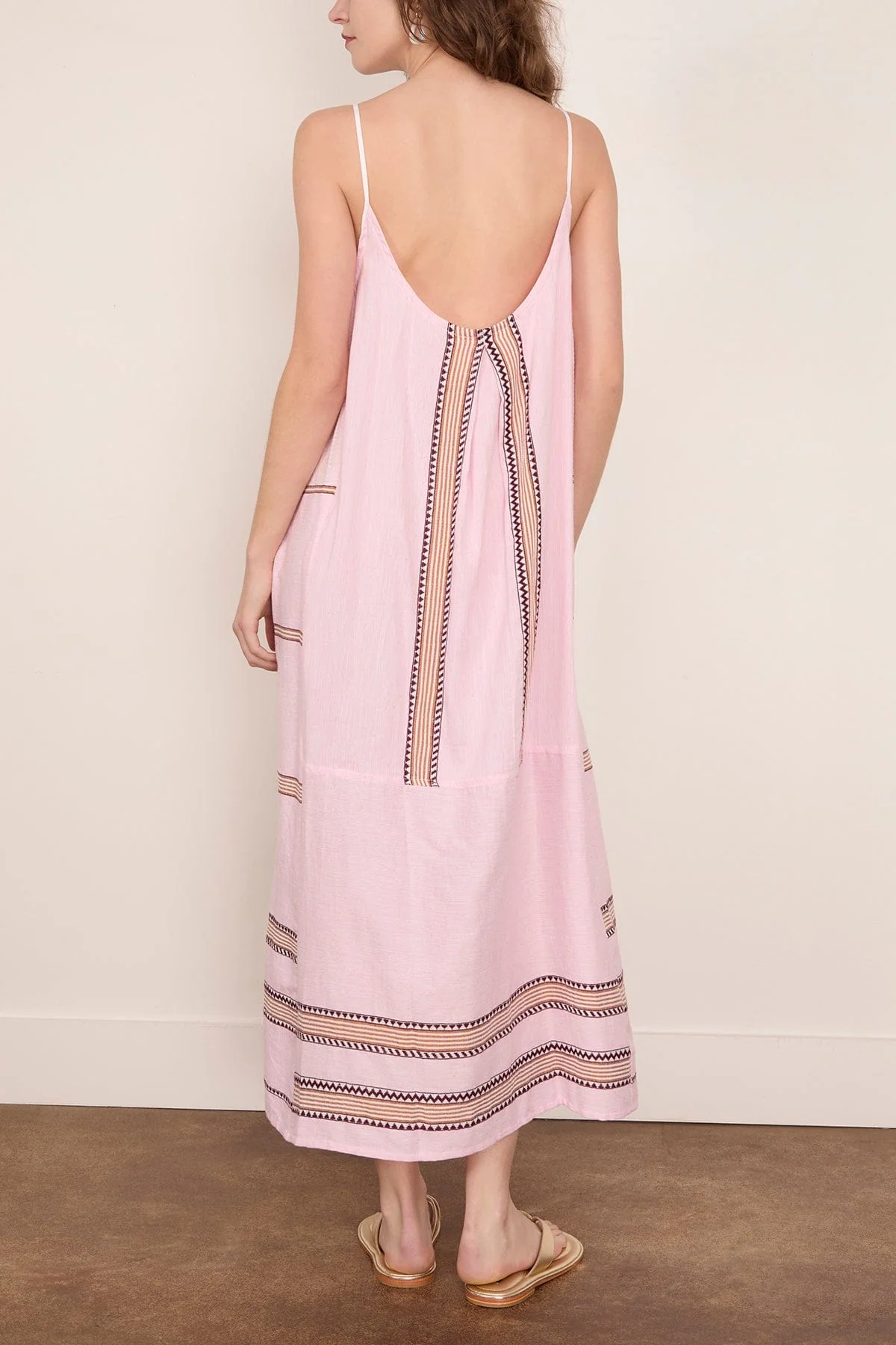 Nia Slip Dress in Munit Pink - Image 4