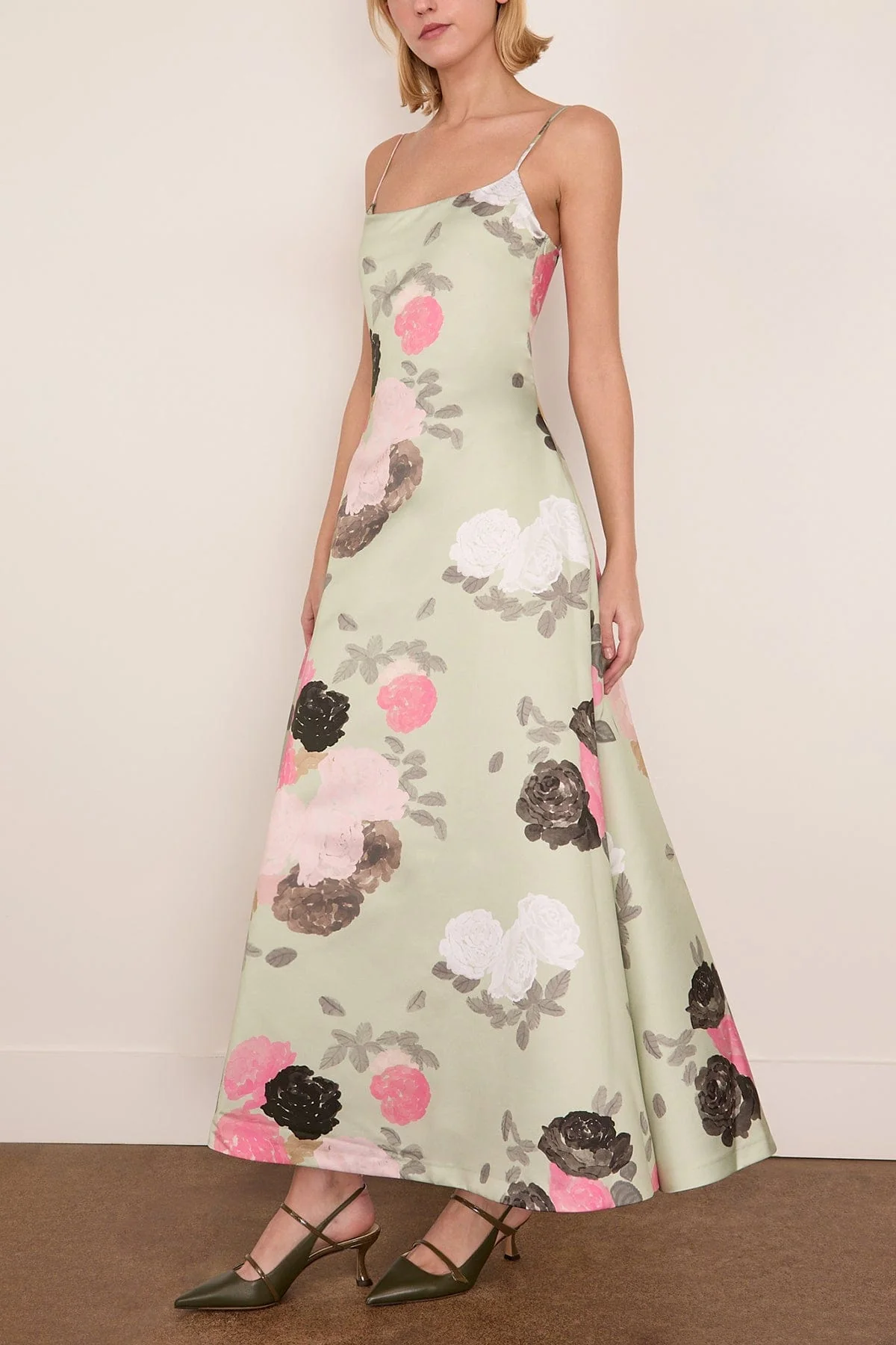 Nicole Dress in Auscot Rose - Image 3