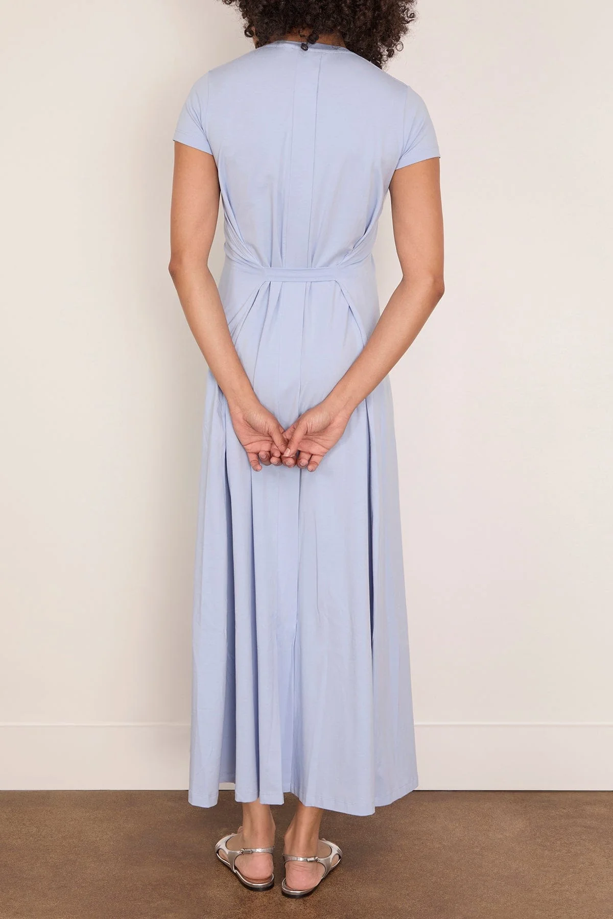 Noelle Dress in Light Oxford - Image 4