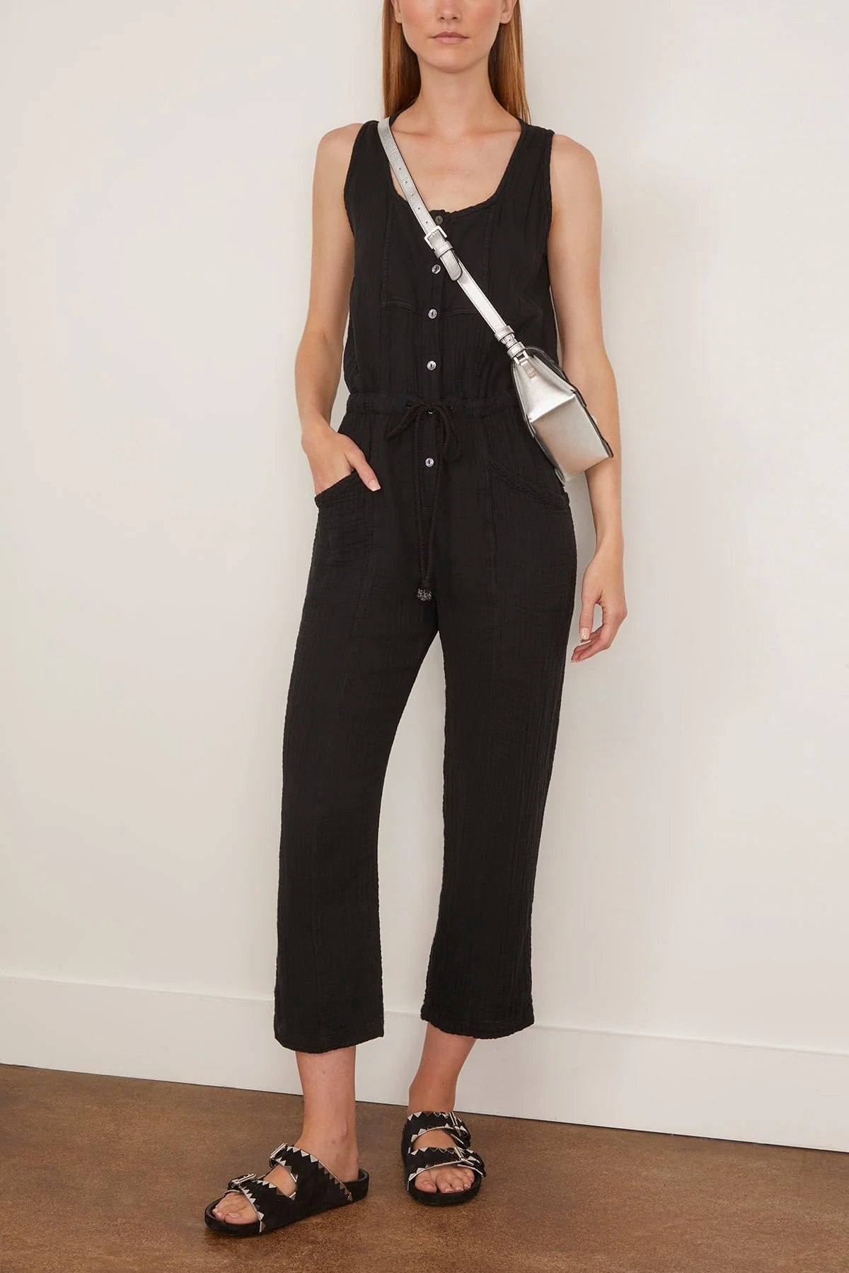 Ollie Jumpsuit in Black - Image 2