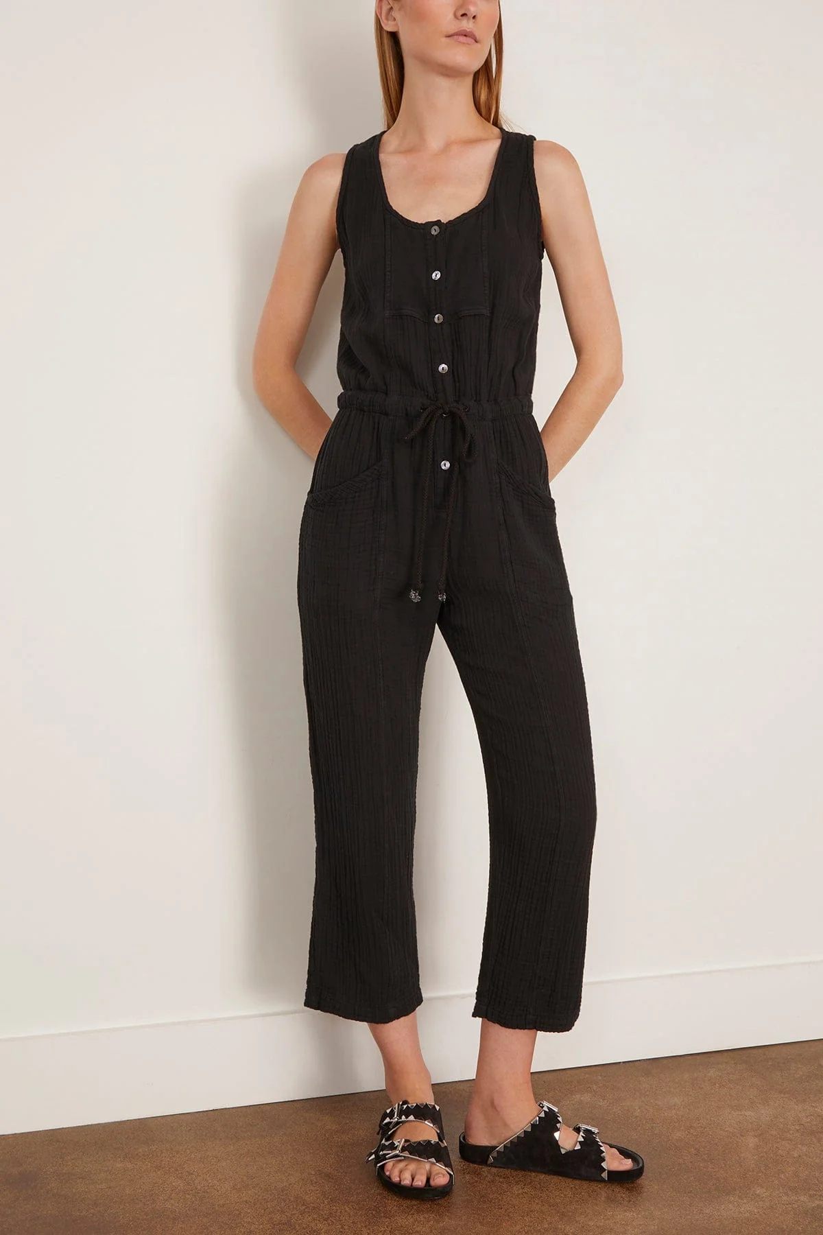 Ollie Jumpsuit in Black - Image 3